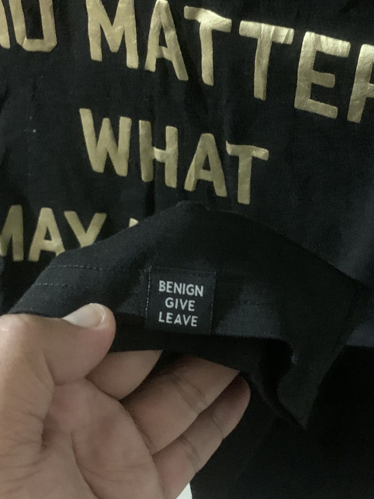 Japanese Brand Japanese AvailMode Poem LongSleeve quote tee Shirt Size US L / EU 52-54 / 3 - 8 Thumbnail