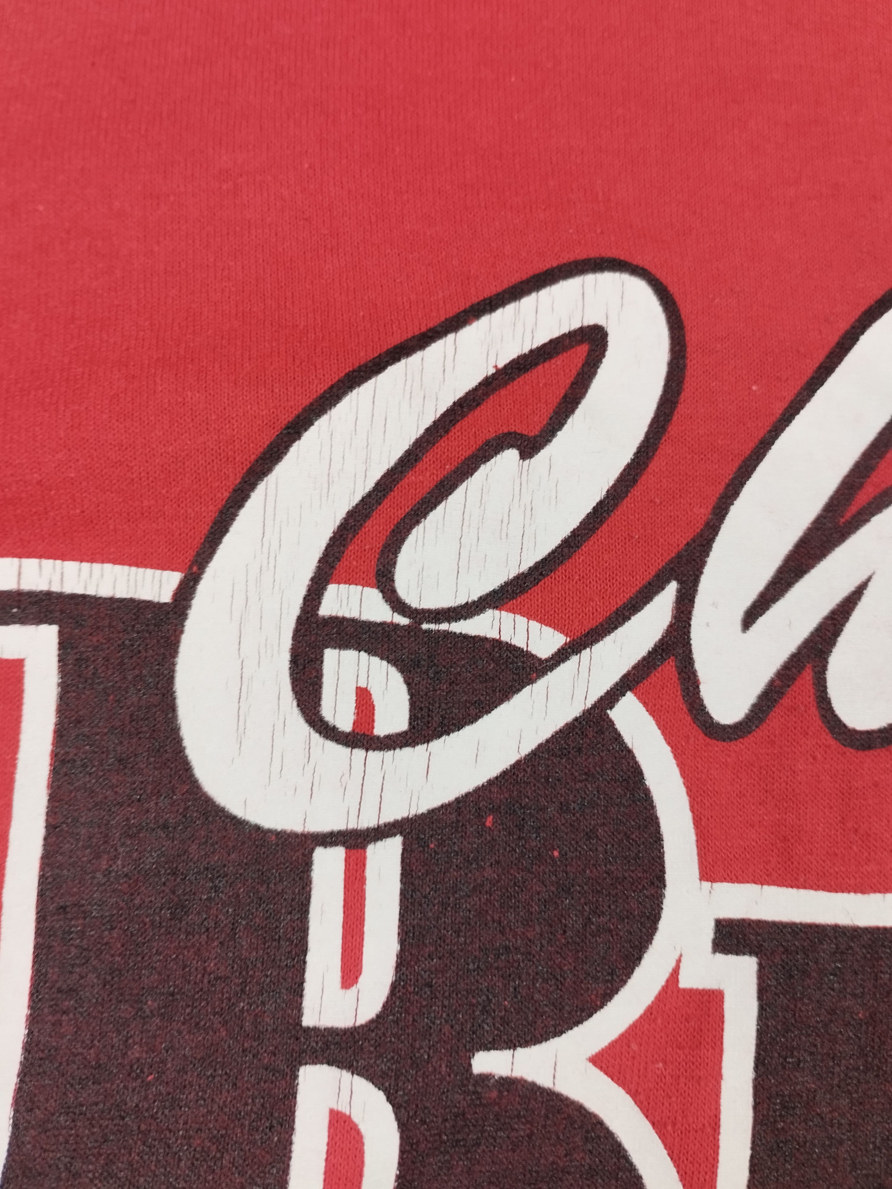 NBA Chicago Bulls NBA vintage 1991 Trench t-shirt big logo Size US M / EU 48-50 / 2 - 7 Thumbnail