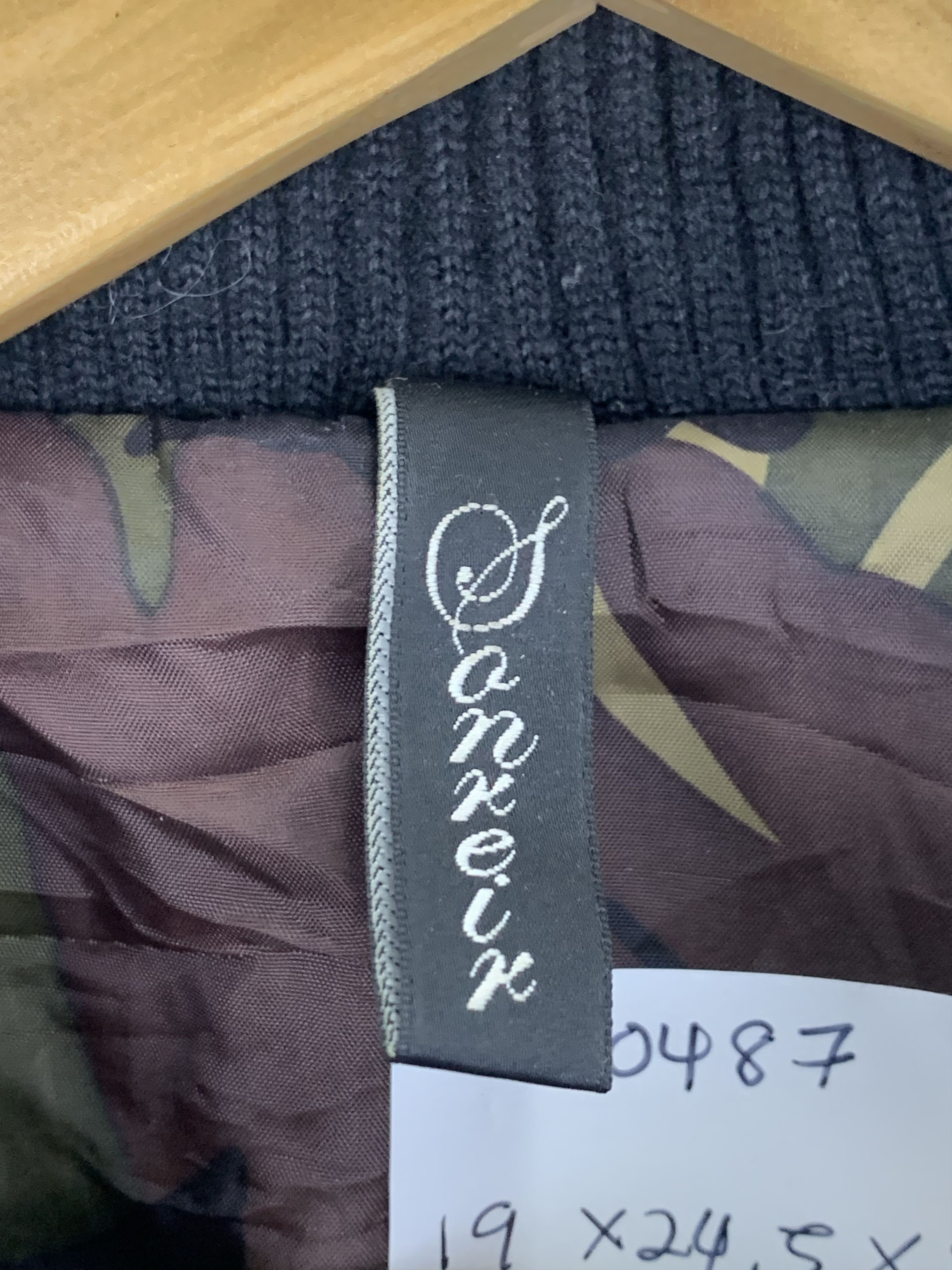 Japanese Brand Vintage Japanese Brand Wool Bomber Jacket V0487 Size US M / EU 48-50 / 2 - 9 Thumbnail