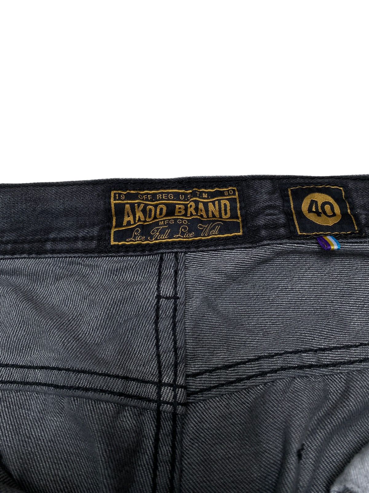 AKOO × Designer × Vintage Vintage Brand Akoo Baggy Jeans 2000s Size US 40 / EU 56 - 10 Thumbnail