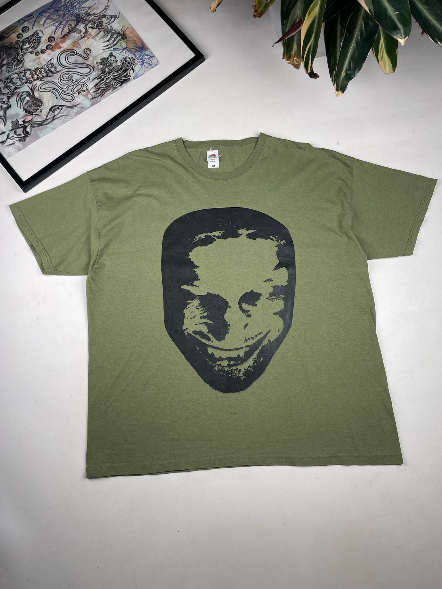 Band Tees APHEX TWIN FACE TEE Size US XXL / EU 58 / 5 - 1 Thumbnail