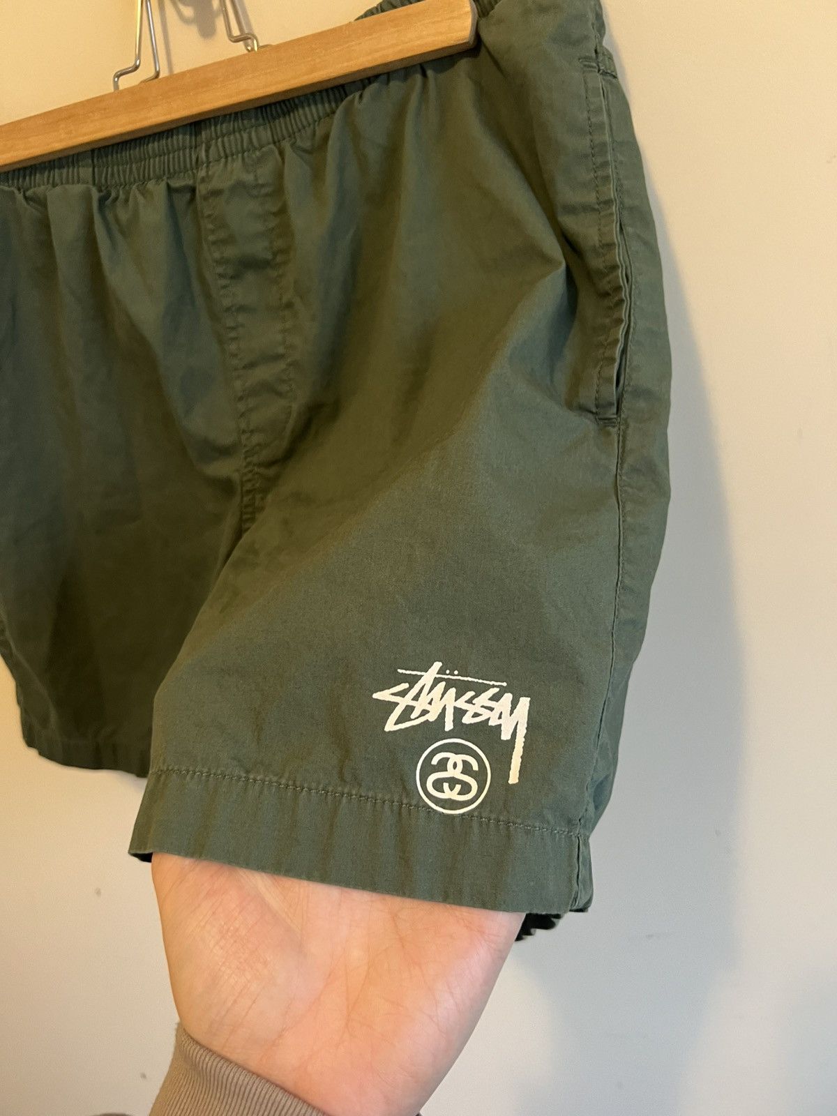 Stussy Stussy Green Australia Shorts Size US 32 / EU 48 - 2 Thumbnail