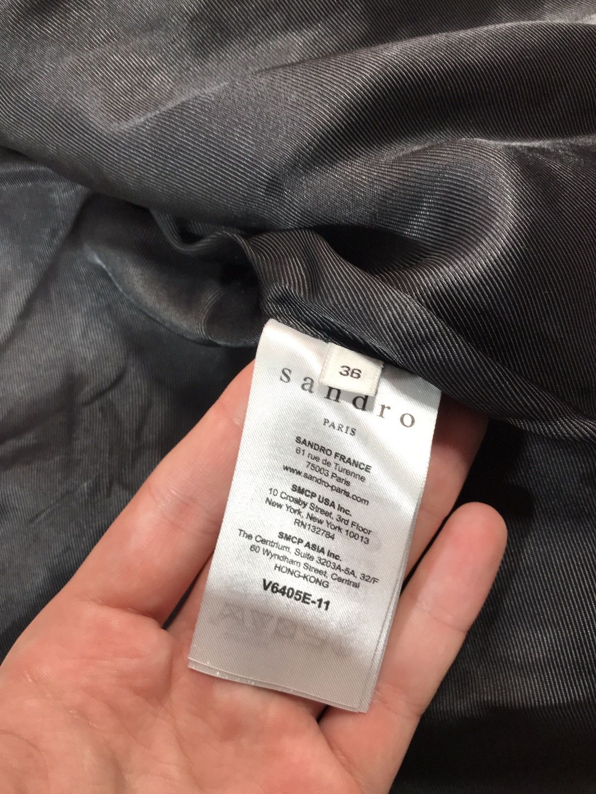 Sandro × Vintage Sandro Paris Jacket Size S / US 4 / IT 40 - 10 Thumbnail