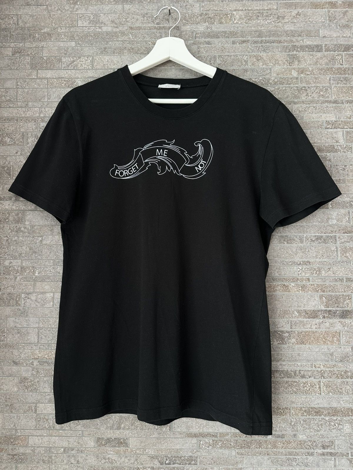 Dior homme 06aw forget me not Tシャツ Dior × Hedi Slimane Dior Homme AW06 Forget Me Not T-Shirt | Grailed