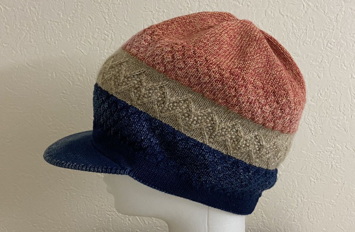 Kapital KAPITAL vintage weathering knit hat Size ONE SIZE - 3 Thumbnail