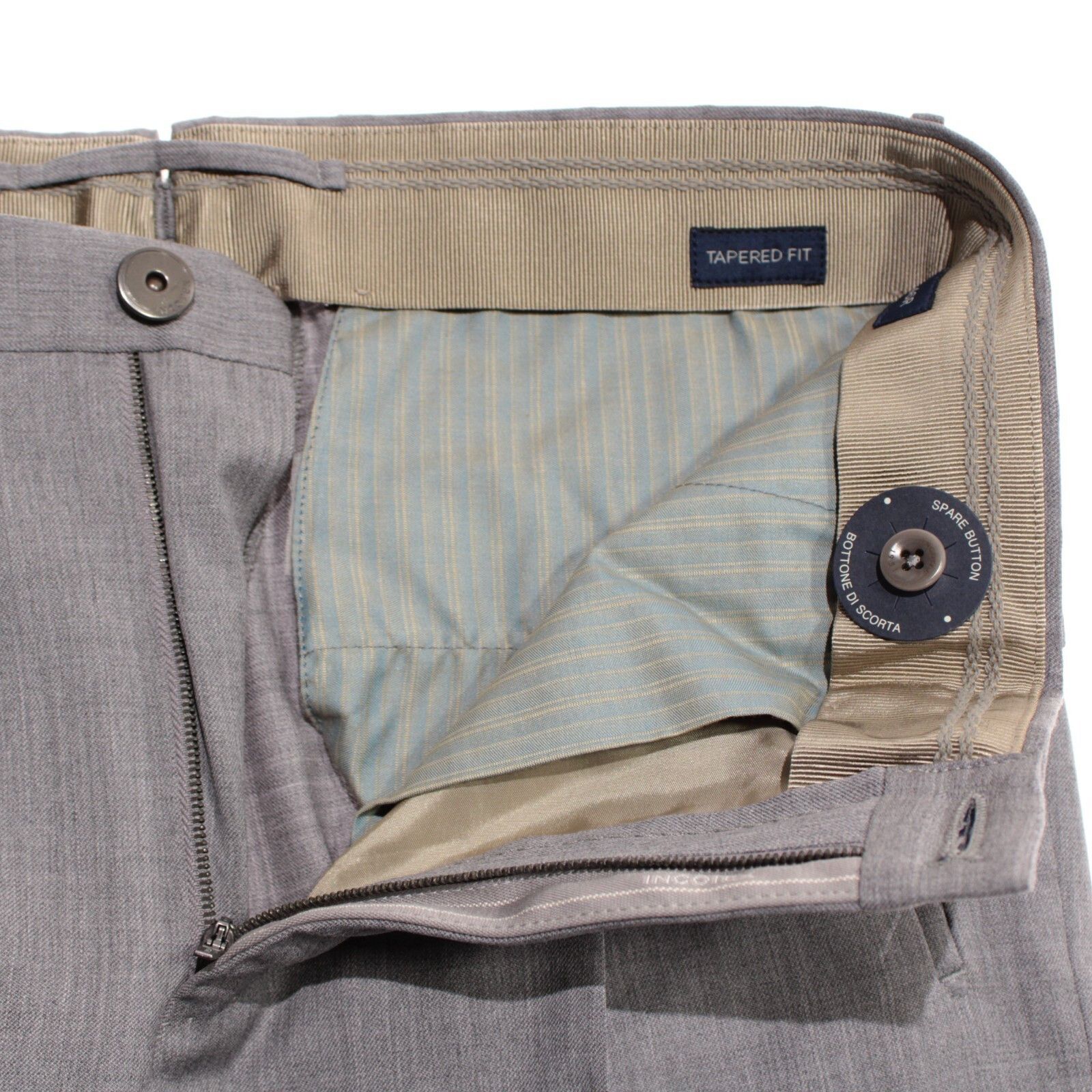Incotex INCOTEX New with tags Dress Pants Size 30 US In Gray Size US 30 / EU 46 - 3 Thumbnail