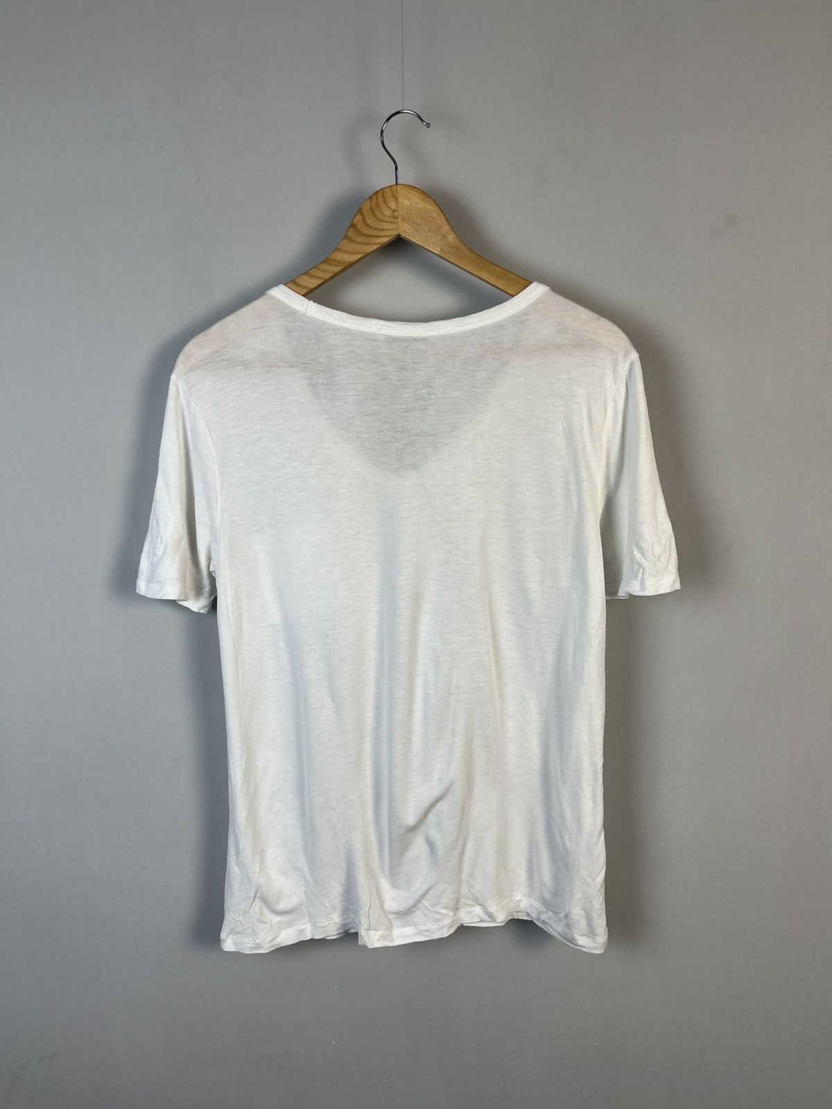 Alexander Wang Alexander Wang Basic Cotton V-neck Tee Shirt Size US S / EU 44-46 / 1 - 6 Thumbnail