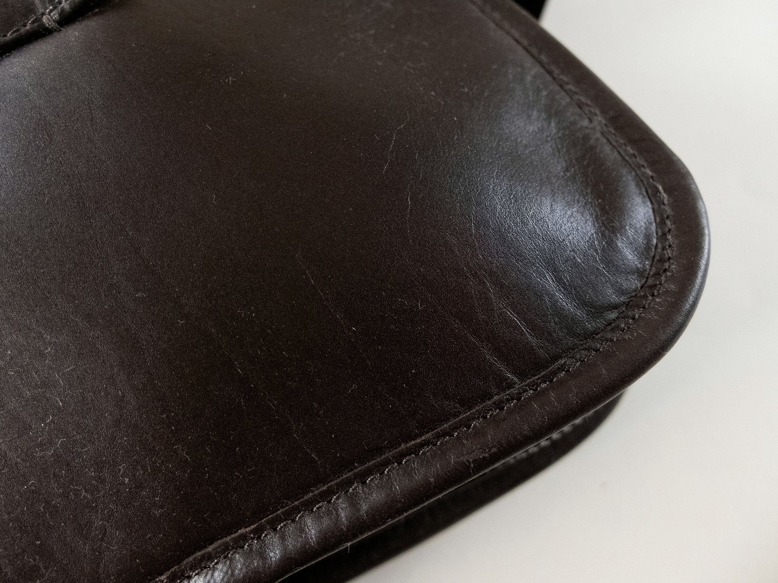 Isaia ISAIA Napoli dark brown leather briefcase bag authentic Size ONE SIZE - 9 Thumbnail
