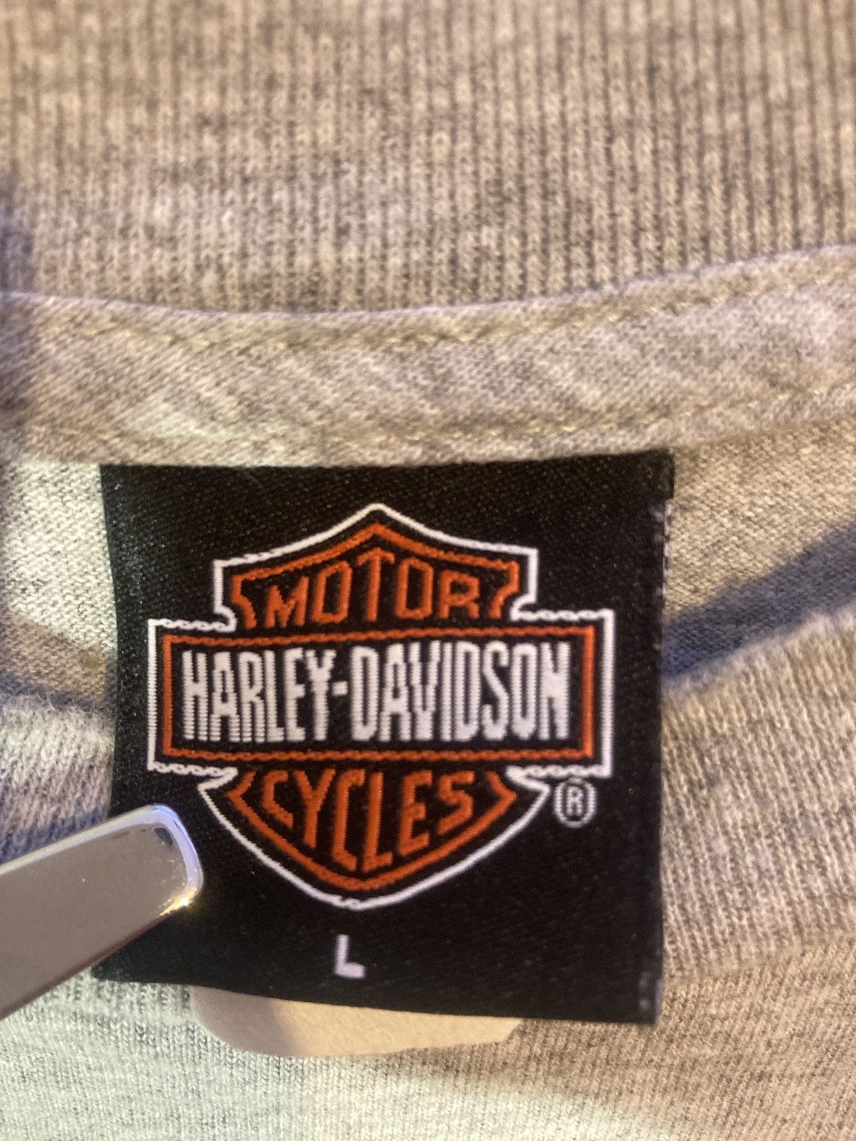 Harley Davidson × Vintage Vintage 2004 Harley Davidson flaming eagle sleeveless shirt Size US L / EU 52-54 / 3 - 3 Thumbnail