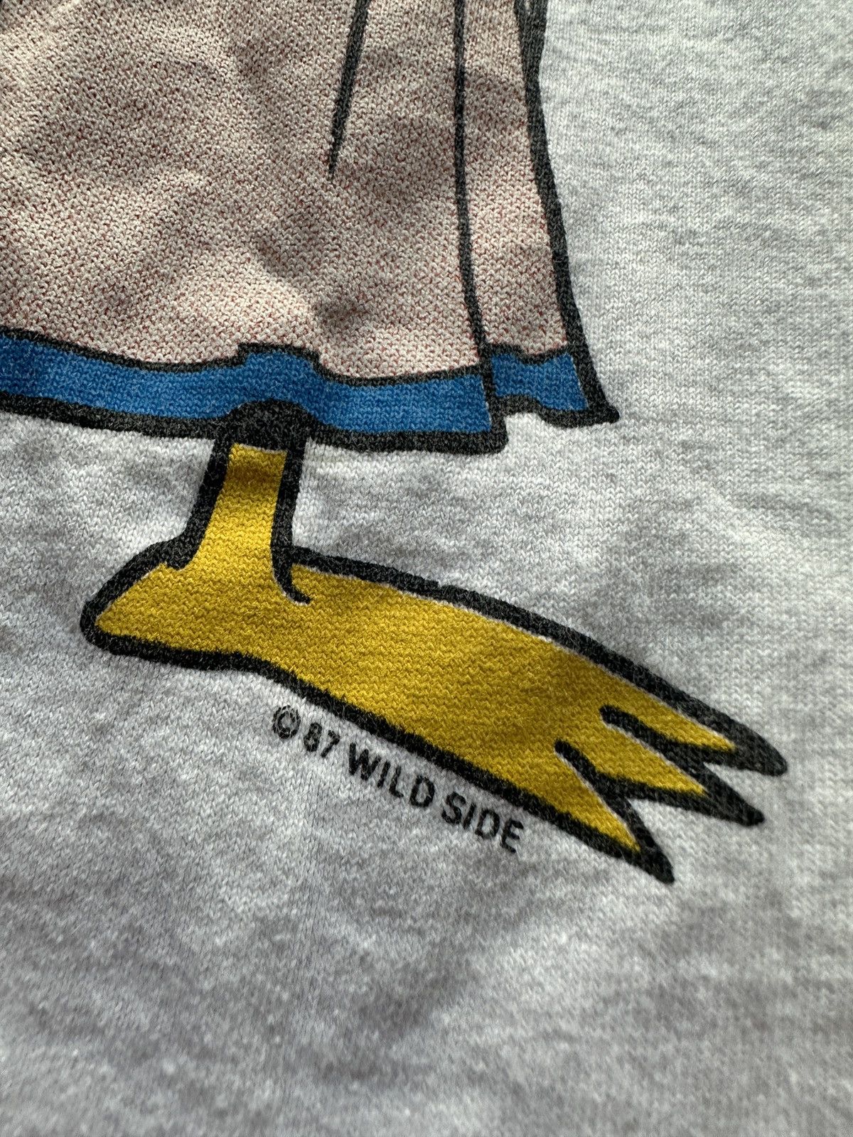 Vintage Vintage 80s Under Pro-Duck-Tion Graphic Tee Size US XL / EU 56 / 4 - 3 Thumbnail