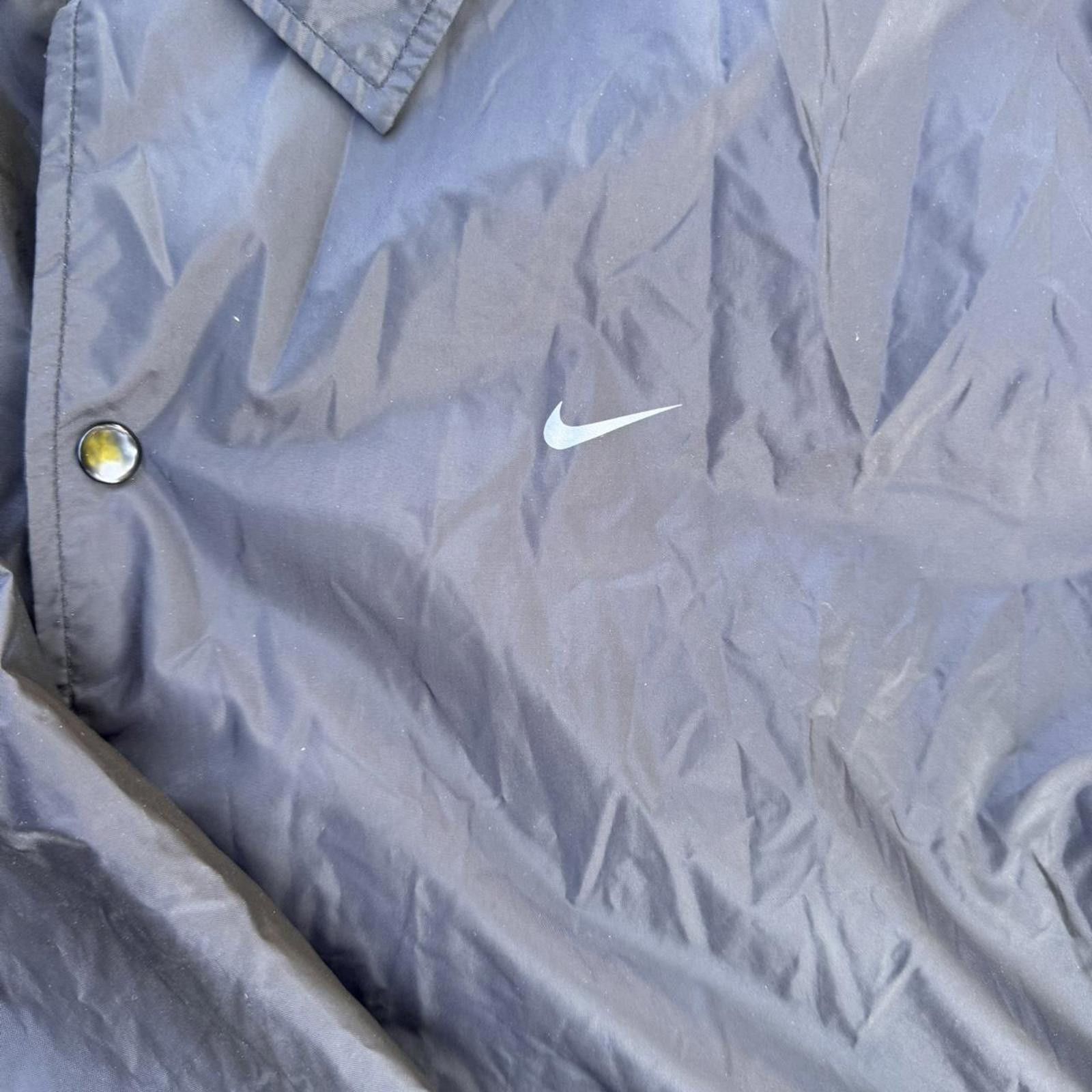 Nike Vintage Black Nike windbreaker jacket Size US XXL / EU 58 / 5 - 2 Thumbnail