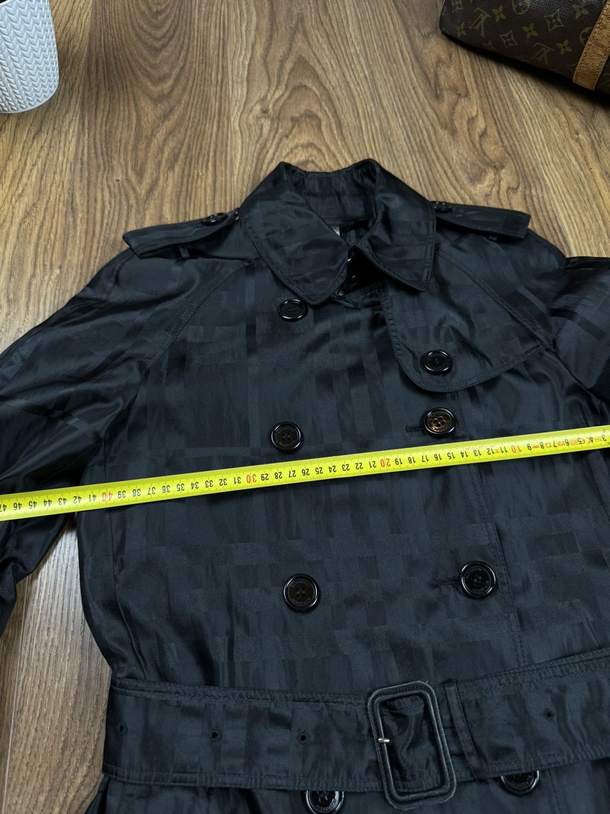 Burberry Vintage trench coat Burberry original luxury streetwear item Size XS / US 0-2 / IT 36-38 - 4 Thumbnail