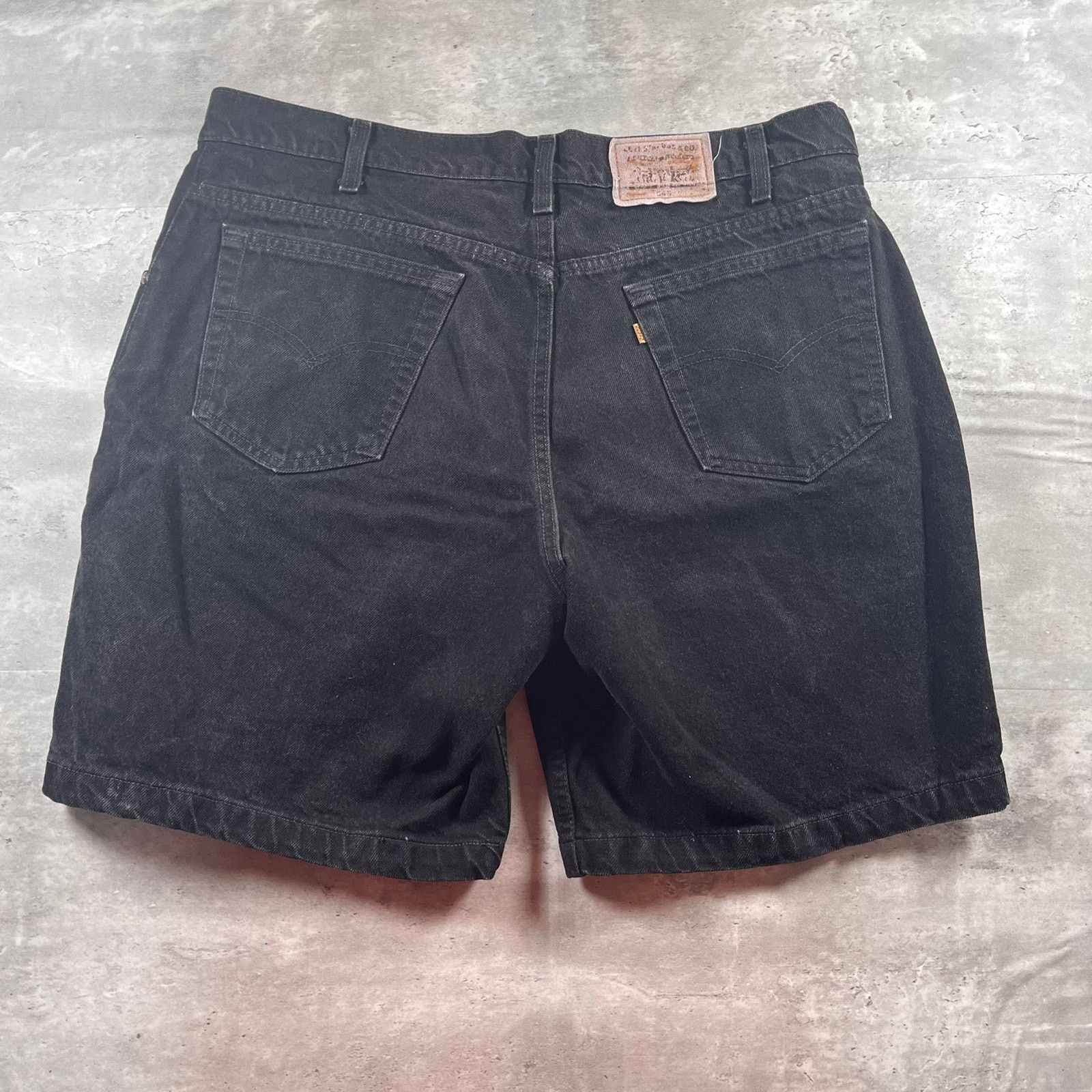 Arizona Jean Co. Y2K baggy black jorts Size 38 - 2 Thumbnail