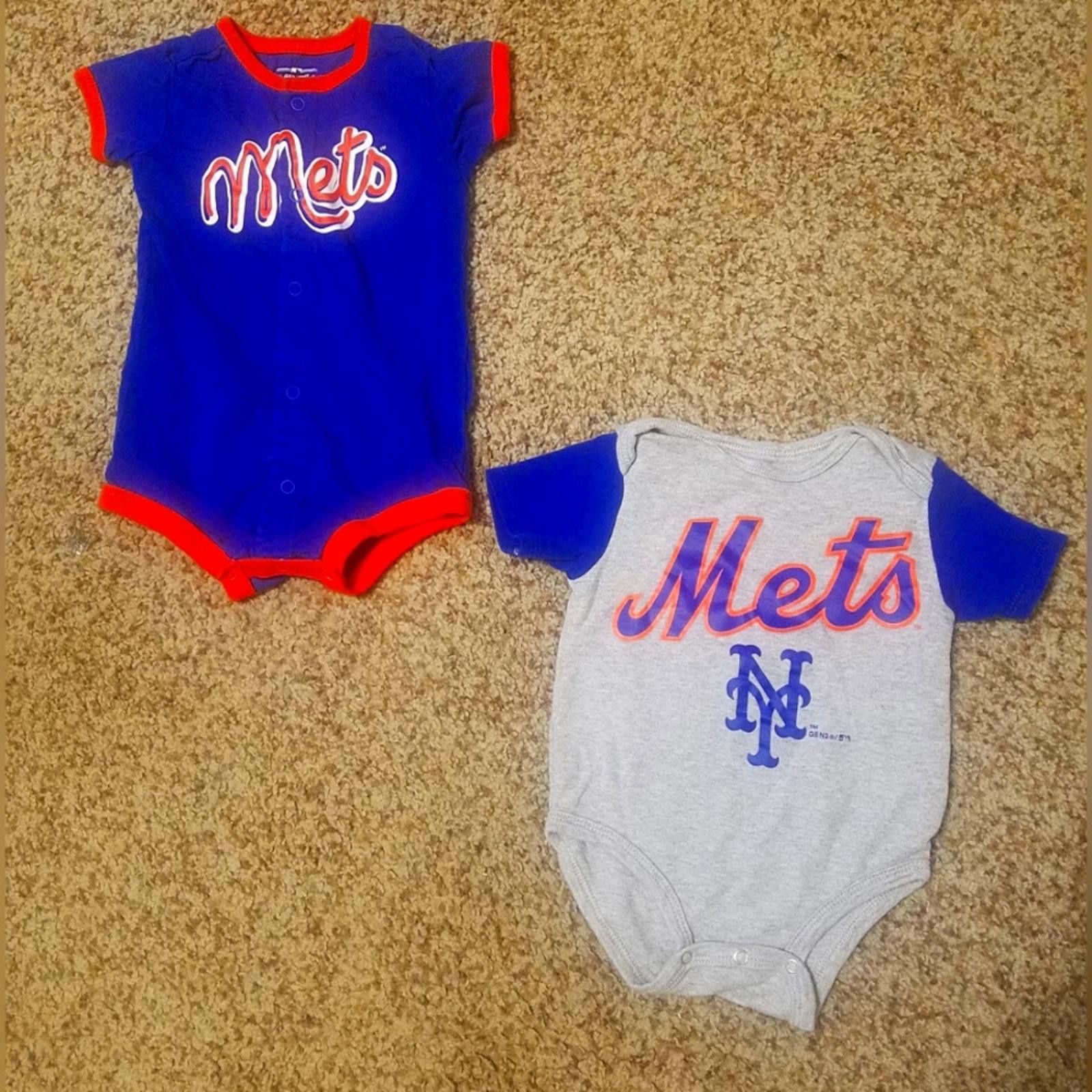 Other New York Mets Baby Onesies Set 6/9 Months Size ONE SIZE - 1 Thumbnail