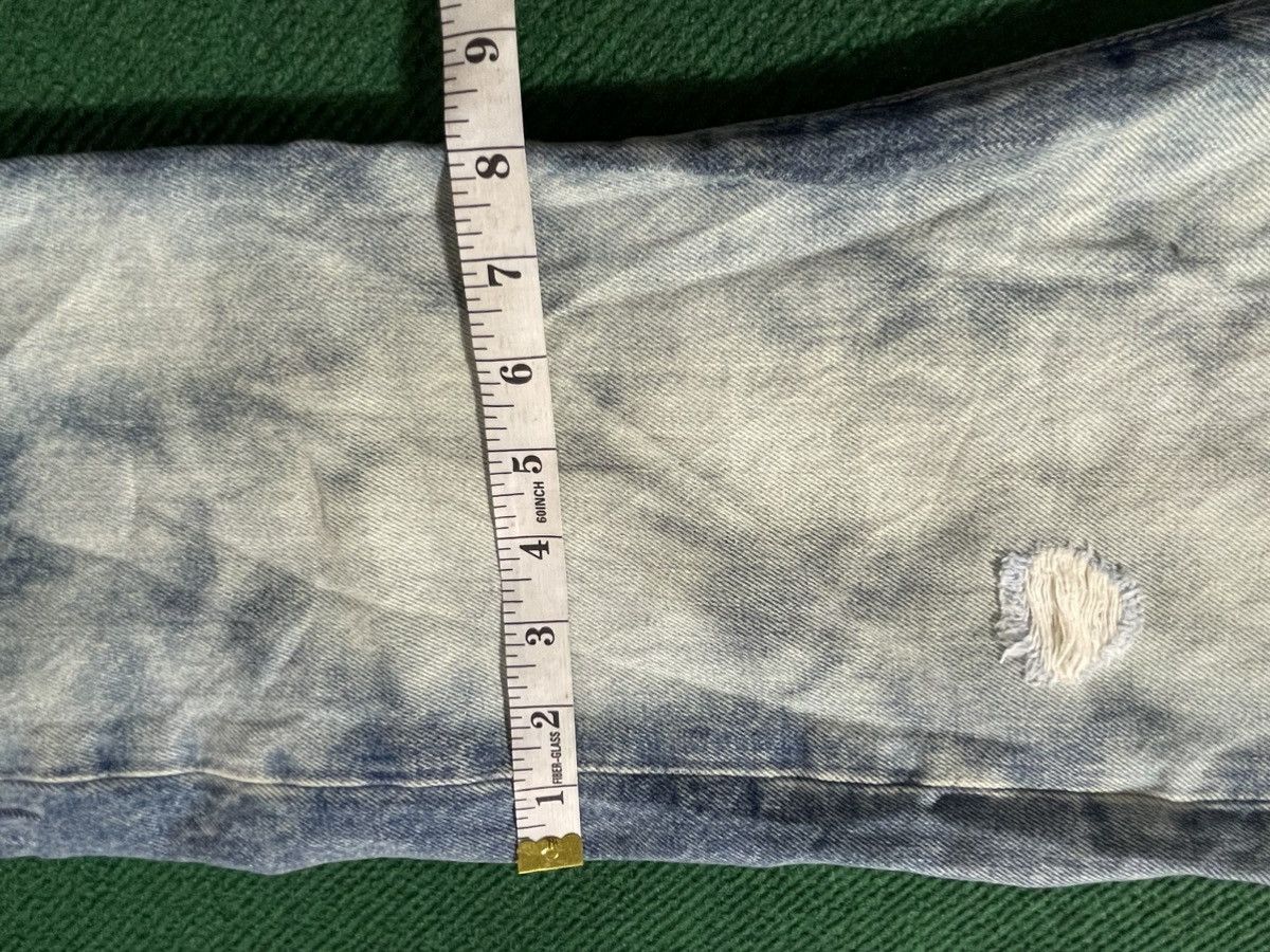 Levi's Levis 501 Distressed Bleached Jeans Size US 33 - 13 Thumbnail