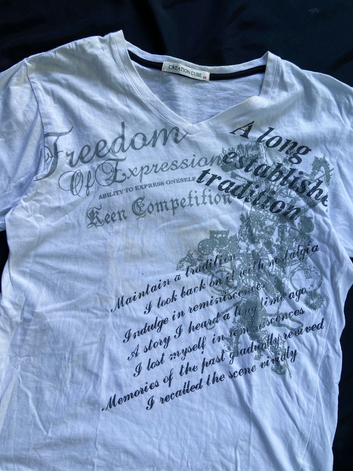 Beauty Beast × Hysteric Glamour × Japanese Brand JAPANESE FREEDOM OF EXPRESSION TEE Size US M / EU 48-50 / 2 - 2 Thumbnail