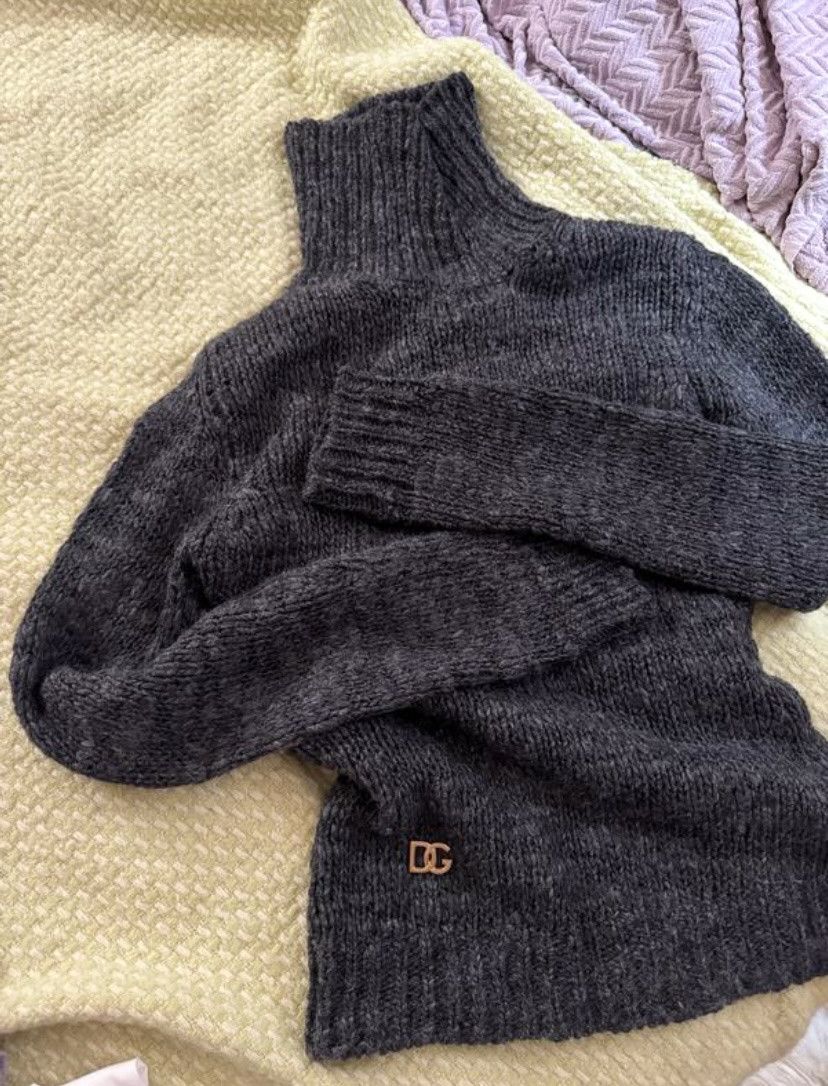 Dolce & Gabbana Dolce&Gabbana Turtle Neck Wool Acrylic Alpaca Knit Sweater Size M / US 6-8 / IT 42-44 - 1 Thumbnail