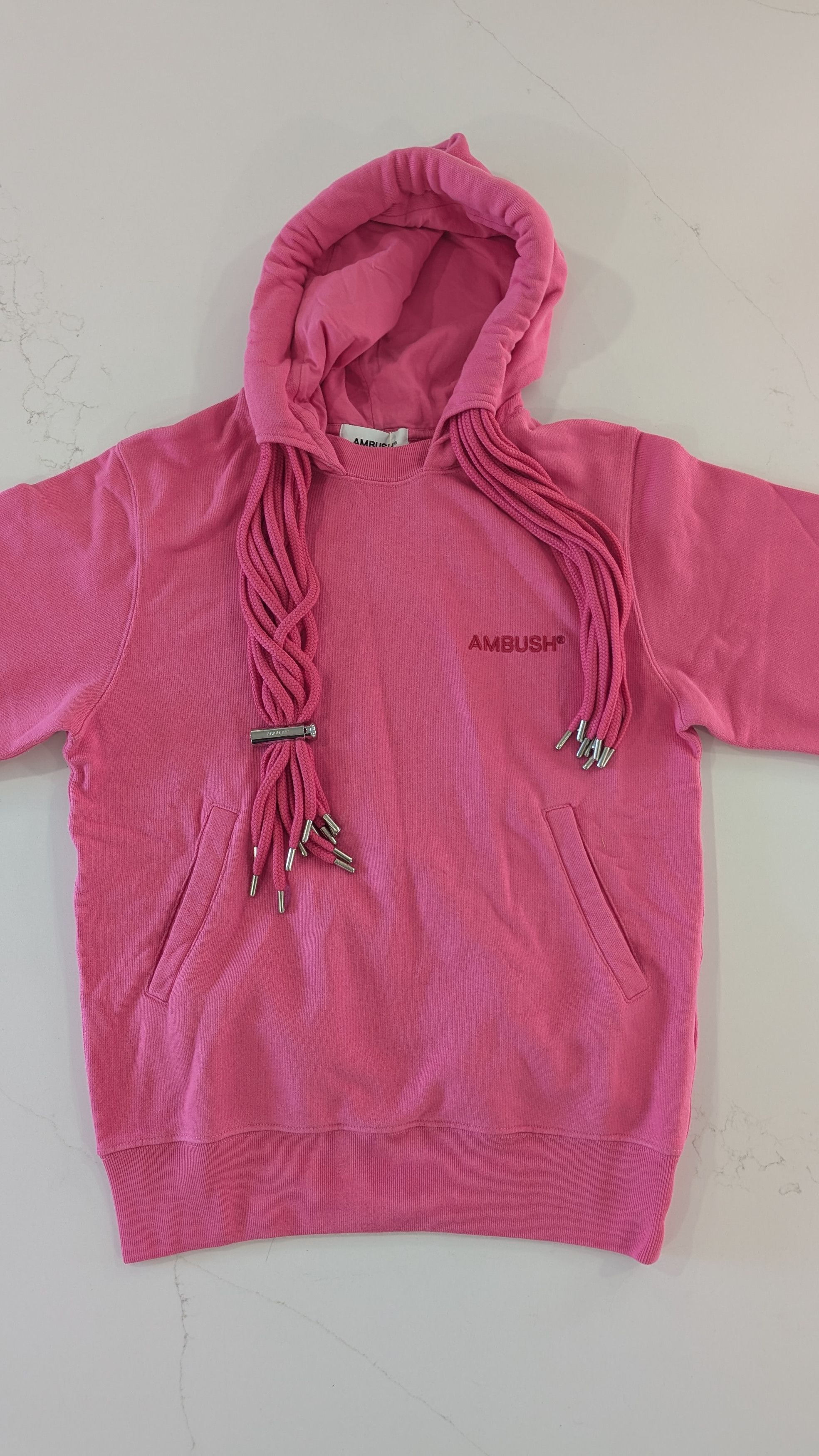 Ambush Design AMBUSH Multi-Cord Hoodie Hot Pink Size XS Size US XS / EU 42 / 0 - 3 Thumbnail