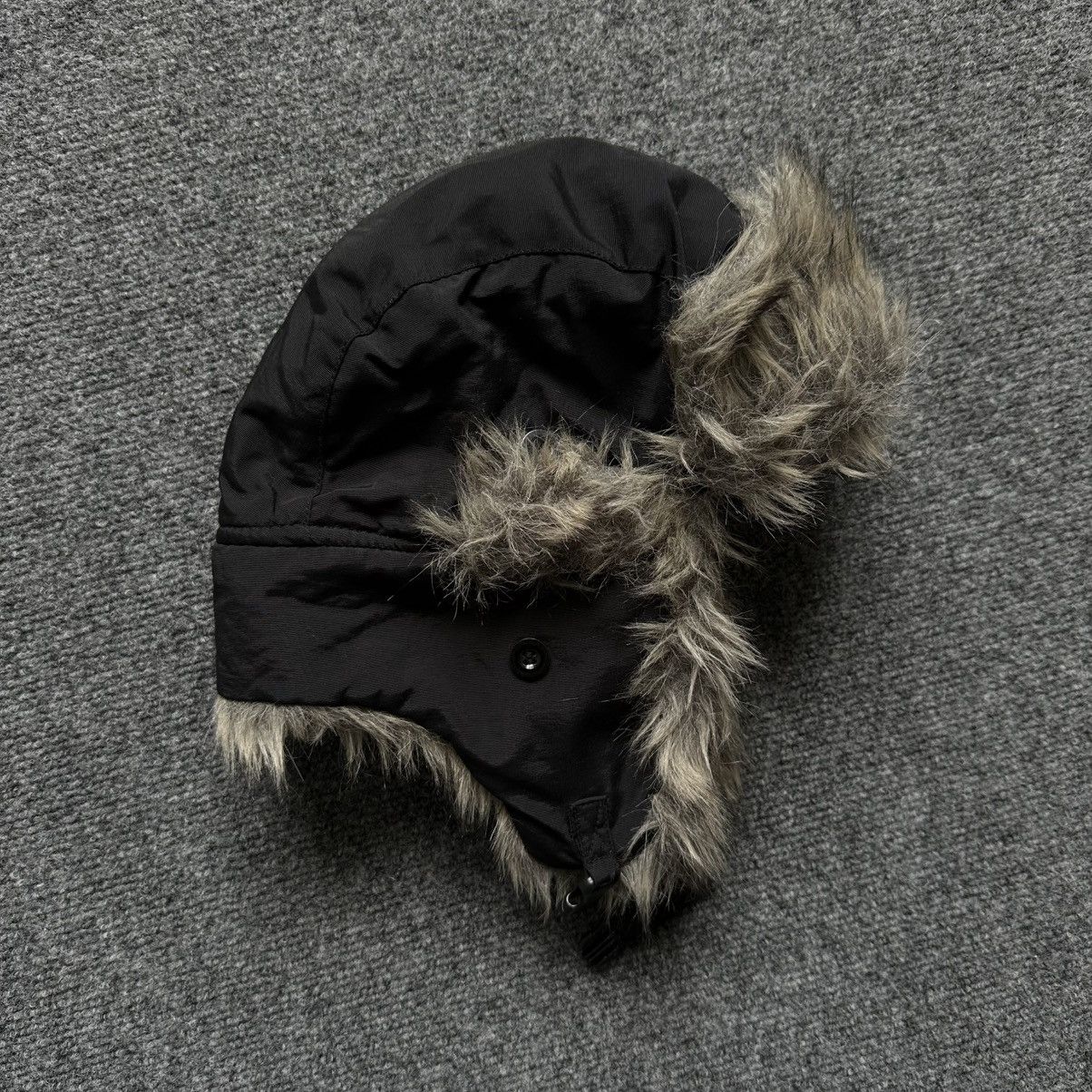 Fila VTG Japanese Style Fila Faux Fur Ushanka Cap Hat Winter One Size ONE SIZE - 3 Thumbnail