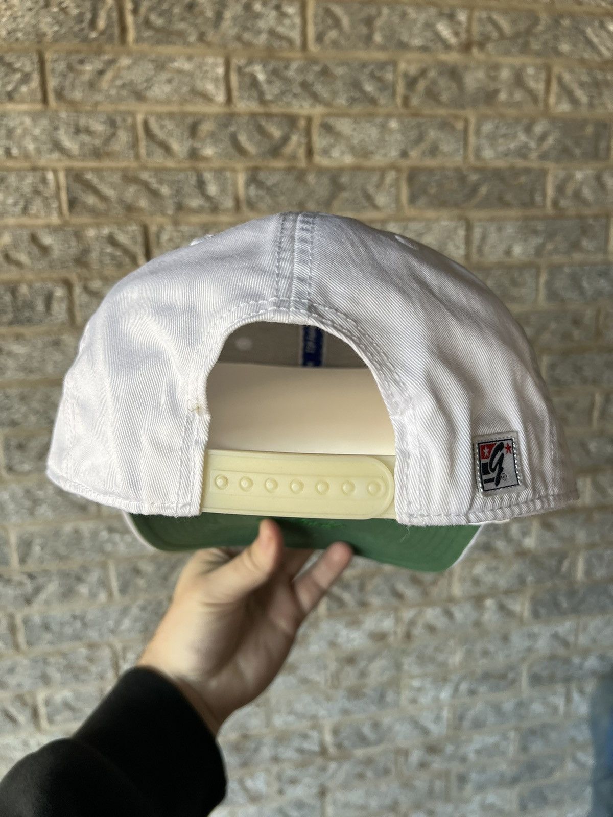 Sports Specialties × Vintage Vintage 90’s Kansas Jayhawks NCAA SnapBack Hat Size ONE SIZE - 3 Thumbnail