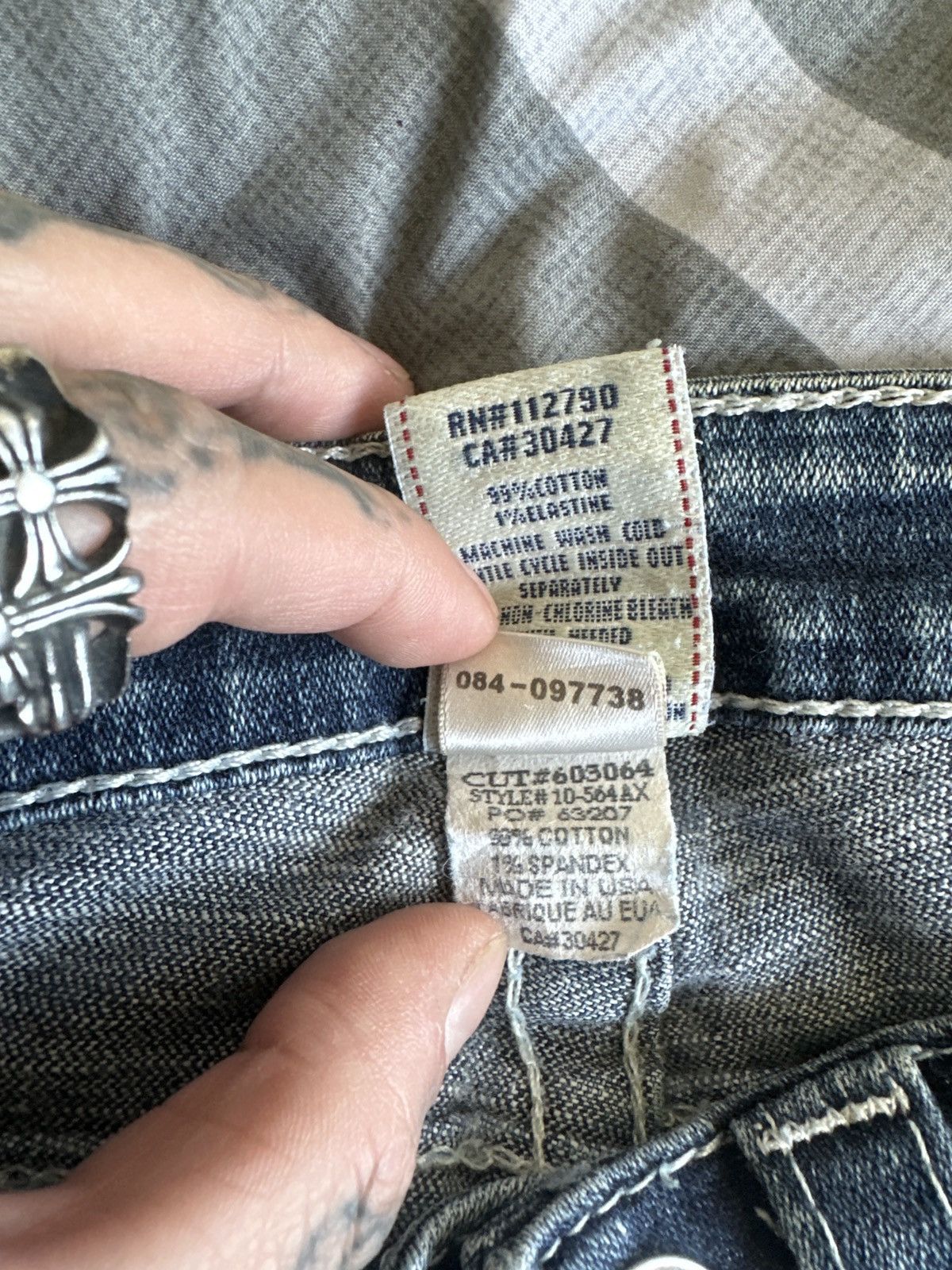 True Religion × Vintage True Religion jean Size 24" / US 00 / IT 34 - 8 Thumbnail
