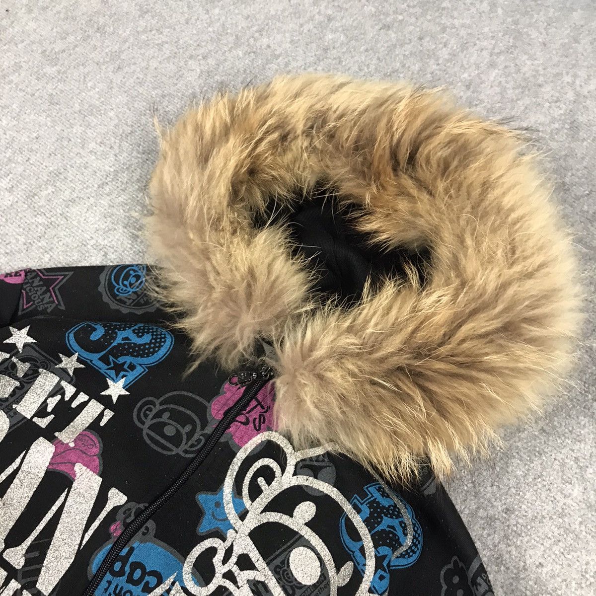 If Six Was Nine × Japanese Brand × Le Grande Bleu (L.G.B.) KEN GTOVE JAPANESE STYLE FUR HOODIES LGB STYLE Size US L / EU 52-54 / 3 - 5 Thumbnail