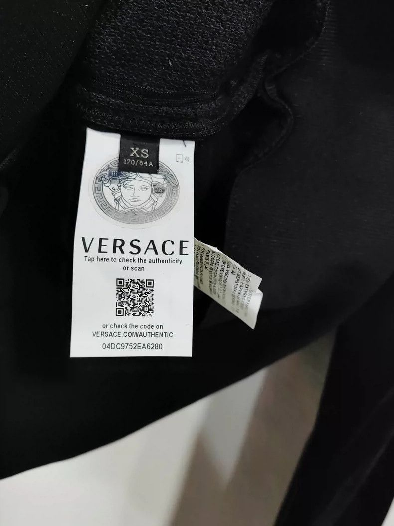 Versace Versace Embroidered zip-up shirt jacket Size US XS / EU 42 / 0 - 9 Thumbnail
