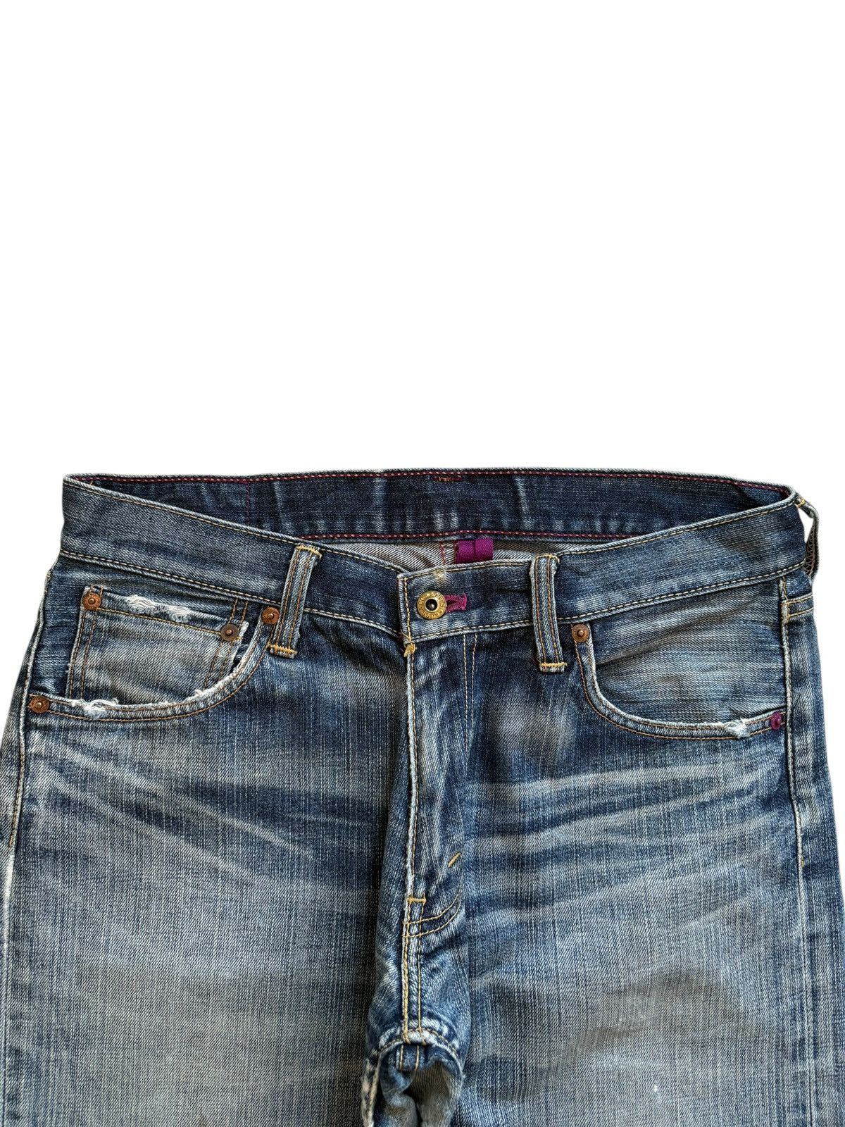 Levi's Vintage 90s Levis 503 Mud Wash Distressed Loose Baggy Jeans Size US 32 / EU 48 - 4 Thumbnail
