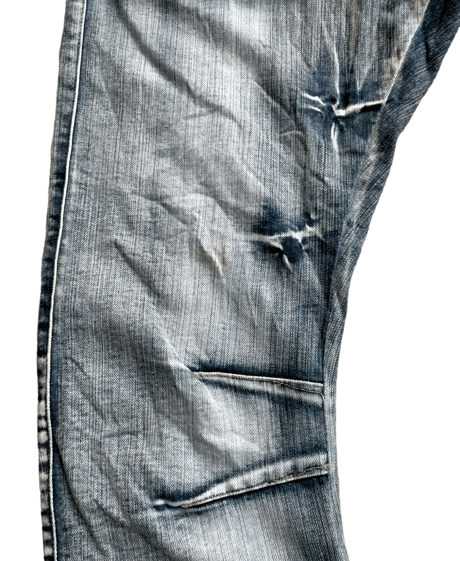PPFM PPFM Curve Leg Stretch Acid Wash Jeans Size US 33 - 7 Thumbnail