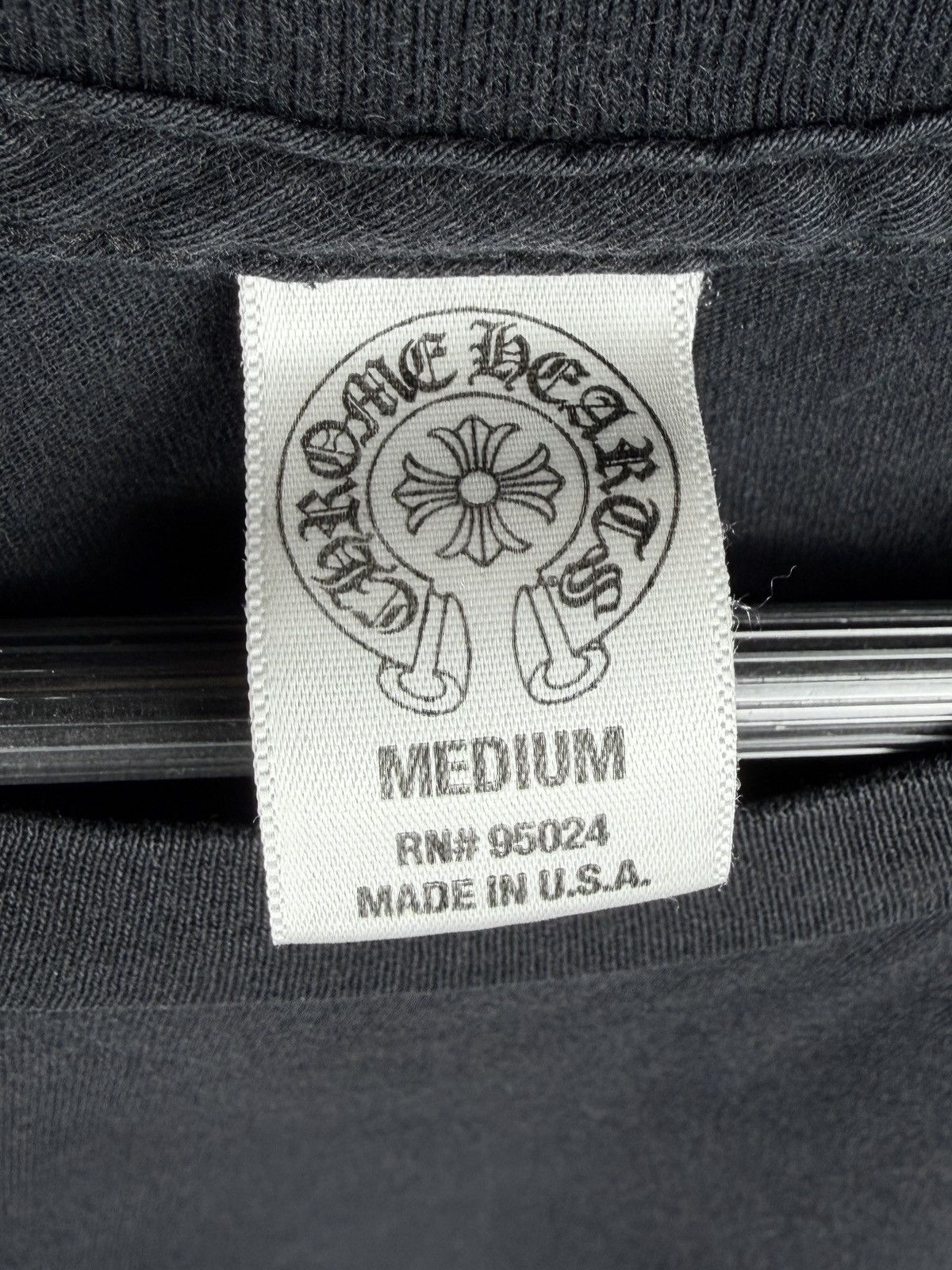 Chrome Hearts Chrome Hearts Vintage Foti Skull Horseshoe Back Logo Tshirt Size US M / EU 48-50 / 2 - 7 Thumbnail