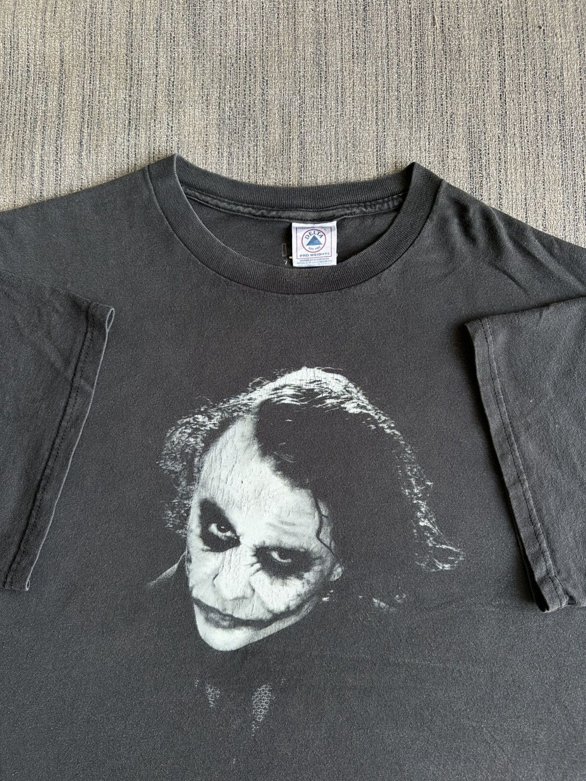 T-shirt Vintage The Dark Knight - Joker - Taille L - Coton - Parfait État Occasion