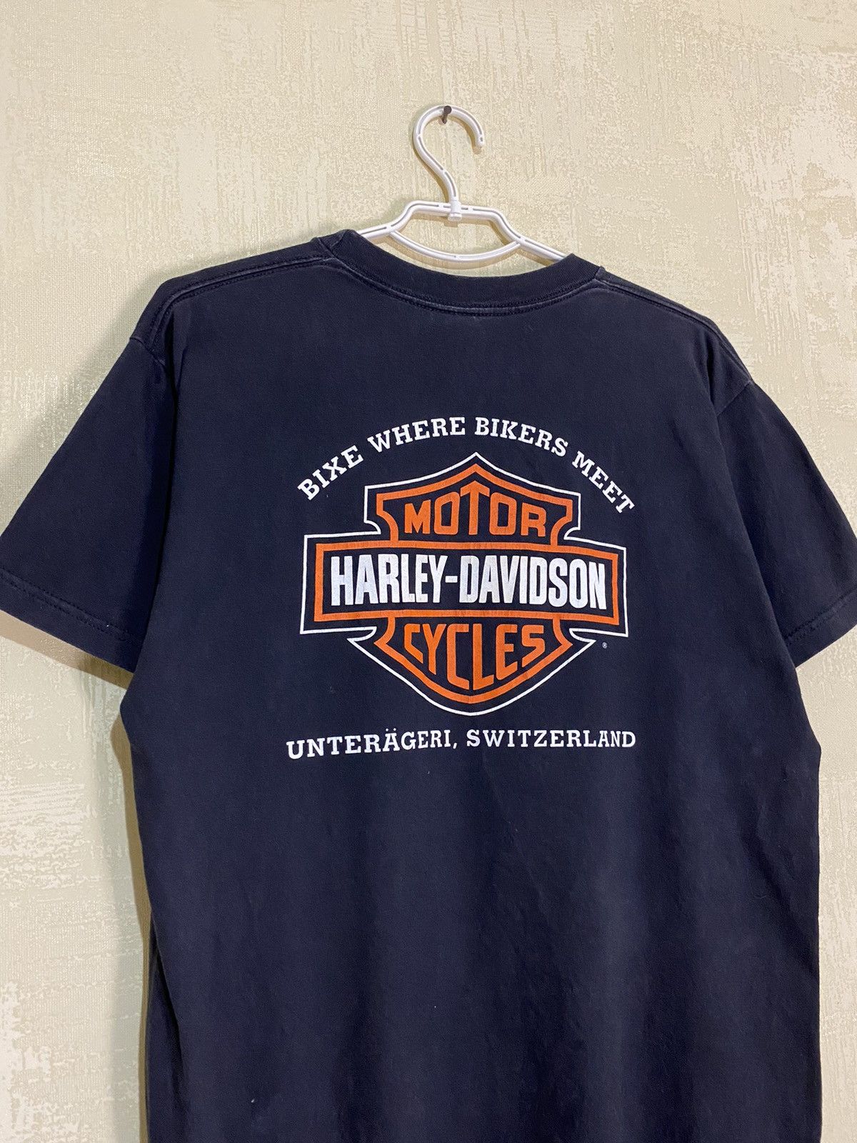 Harley Davidson × Vintage 2000s Vintage Harley Davidson Fire Flame Eagle T-Shirt Size US L / EU 52-54 / 3 - 5 Thumbnail