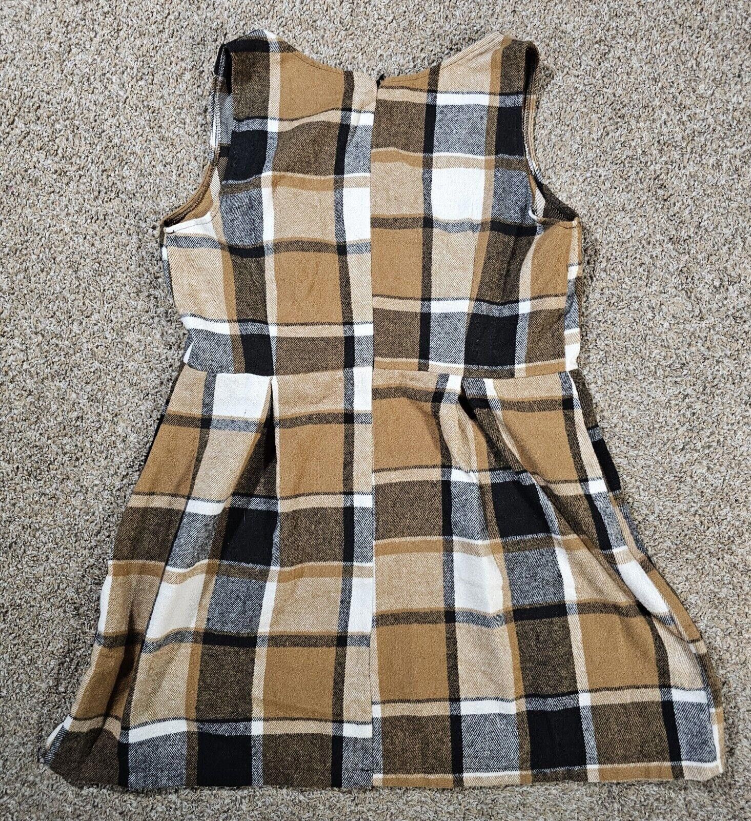 Shein Women’s Shein Curve Plaid Flannel Button Down Dress Size 1XL Size M / US 6-8 / IT 42-44 - 7 Thumbnail