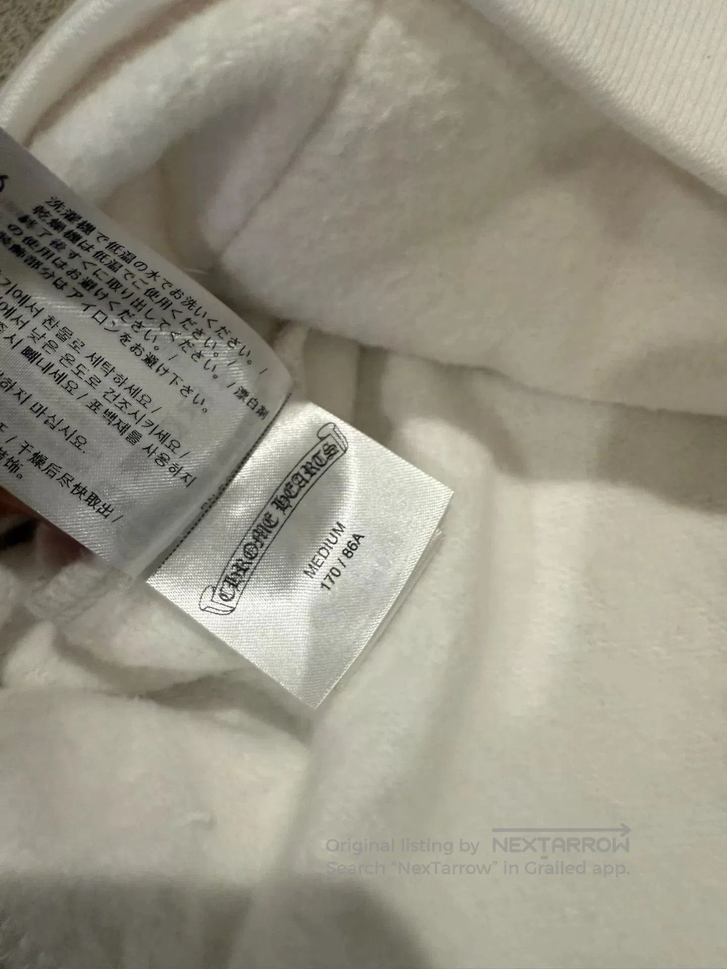 Chrome Hearts Chrome Hearts White Unisex Sweatshirt. Size US M / EU 48-50 / 2 - 5 Thumbnail