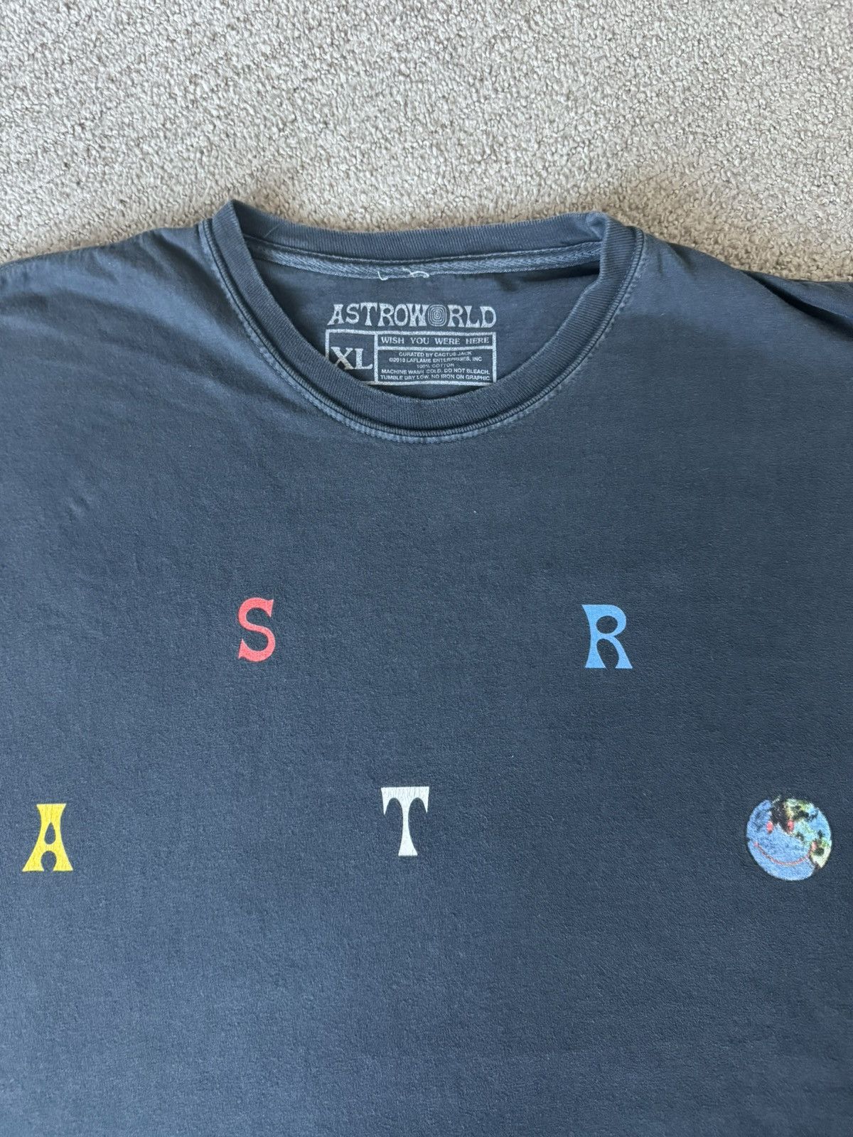 Travis Scott Astroworld Travis Scott Tee Size US XL / EU 56 / 4 - 3 Thumbnail