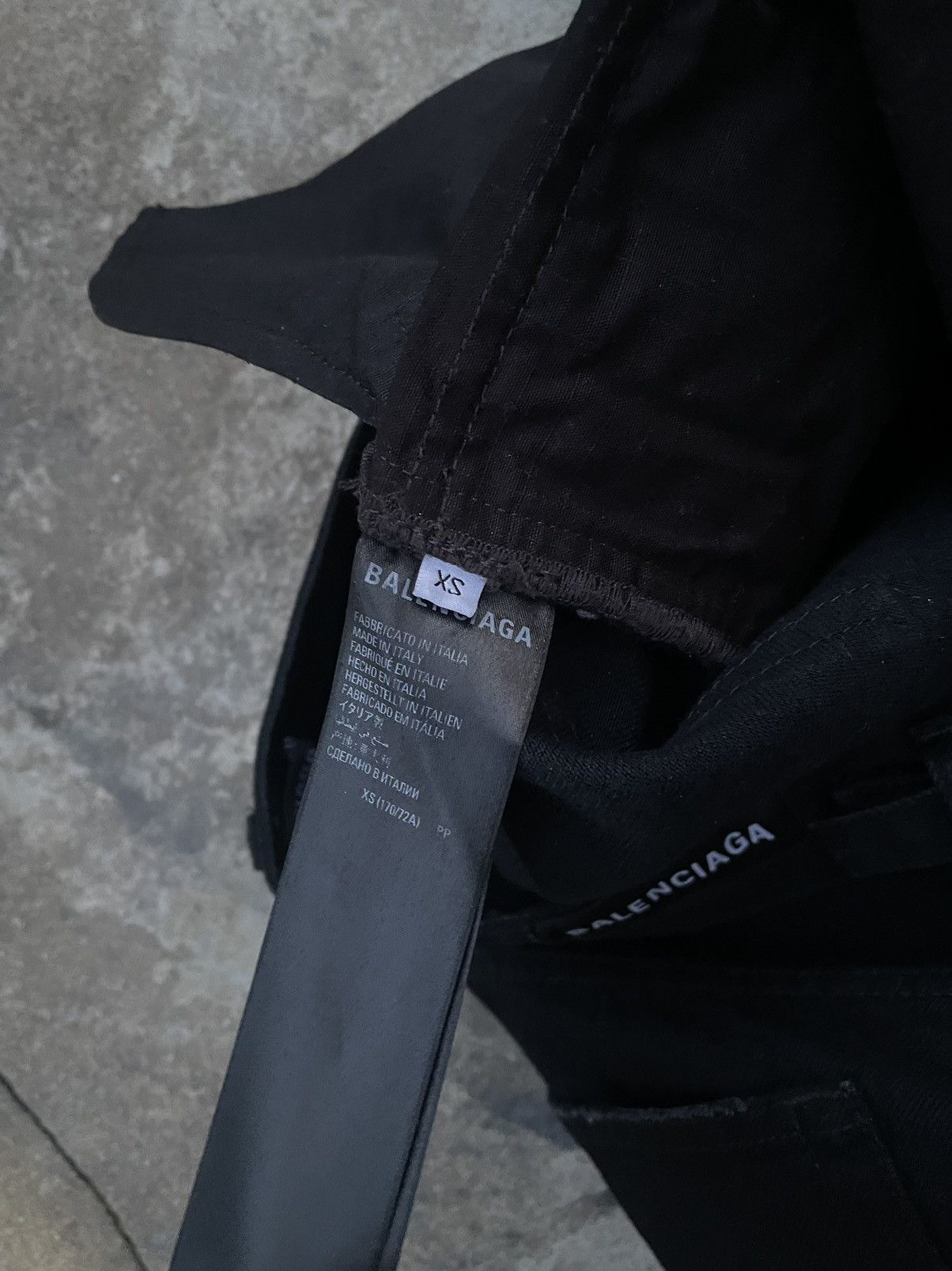 Balenciaga SS22 Hybrid Denim Cargo Pants Size US 32 / EU 48 - 10 Thumbnail