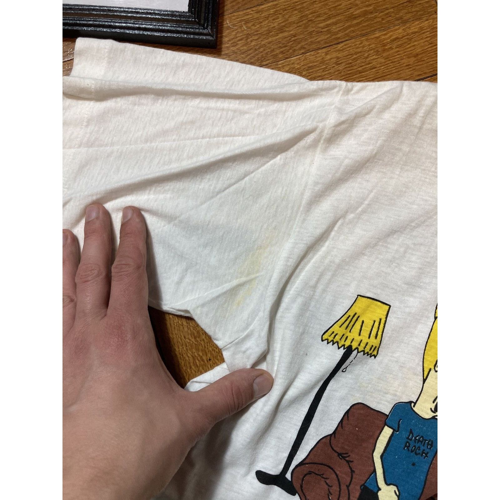Mtv × Vintage Vintage 90s MTV Beavis and Butthead Huh Huh Huh tee Size US S / EU 44-46 / 1 - 6 Thumbnail