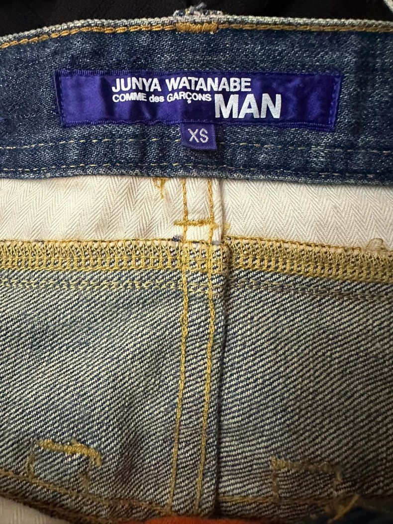 Junya Watanabe Junya Watanabe Patchwork Denim Jeans Size US 26 / EU 42 - 3 Thumbnail