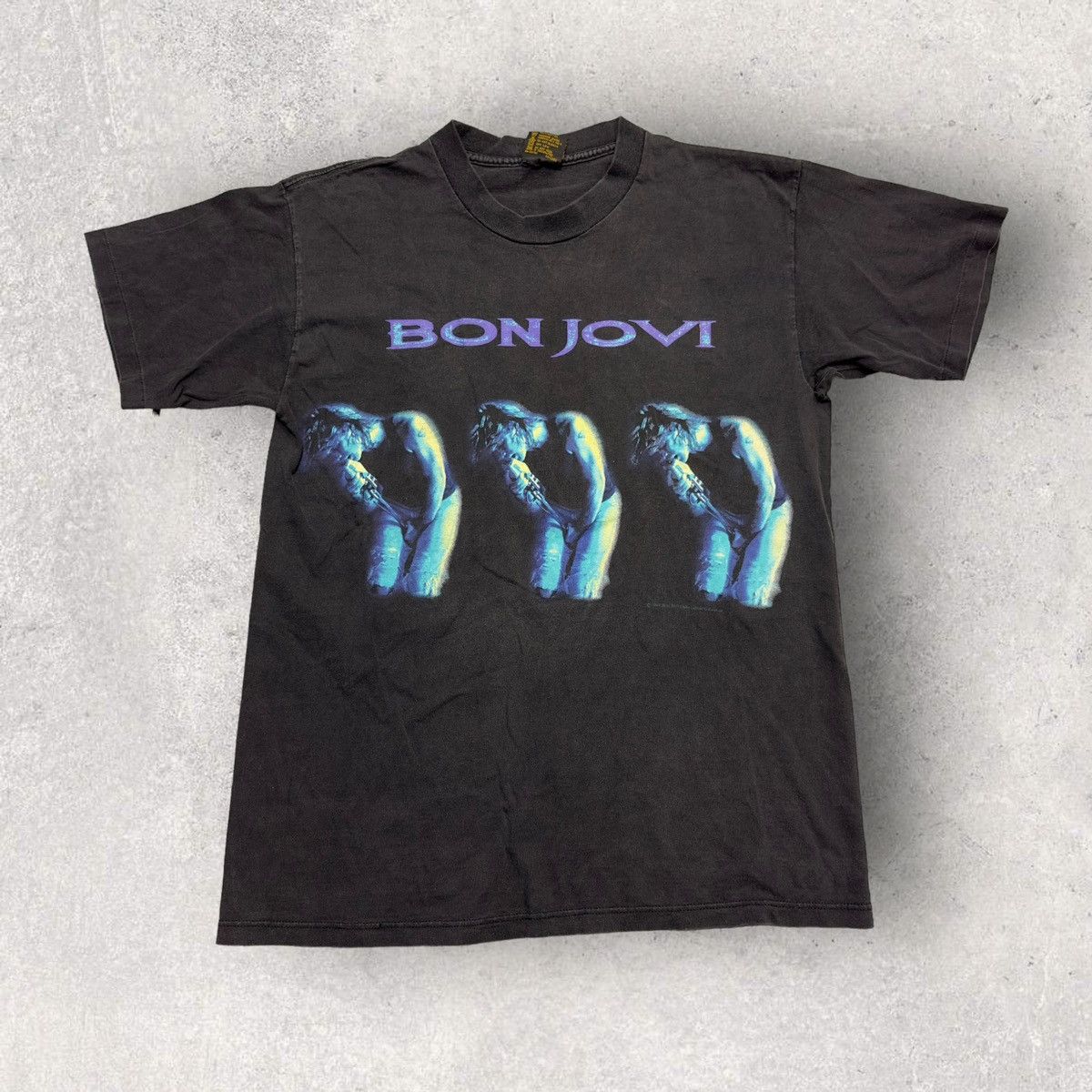 Band Tees × Brockum × Vintage Vintage Bon Jovi tee Size US L / EU 52-54 / 3 - 1 Thumbnail