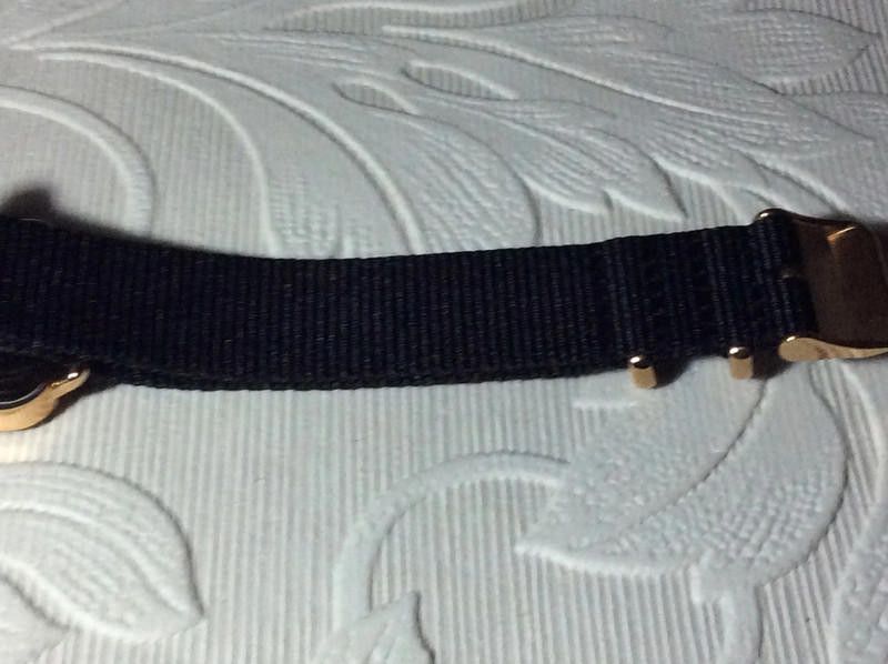 Designer David Daber Swiss made men's white dial blacl strap watch Size ONE SIZE - 11 Thumbnail