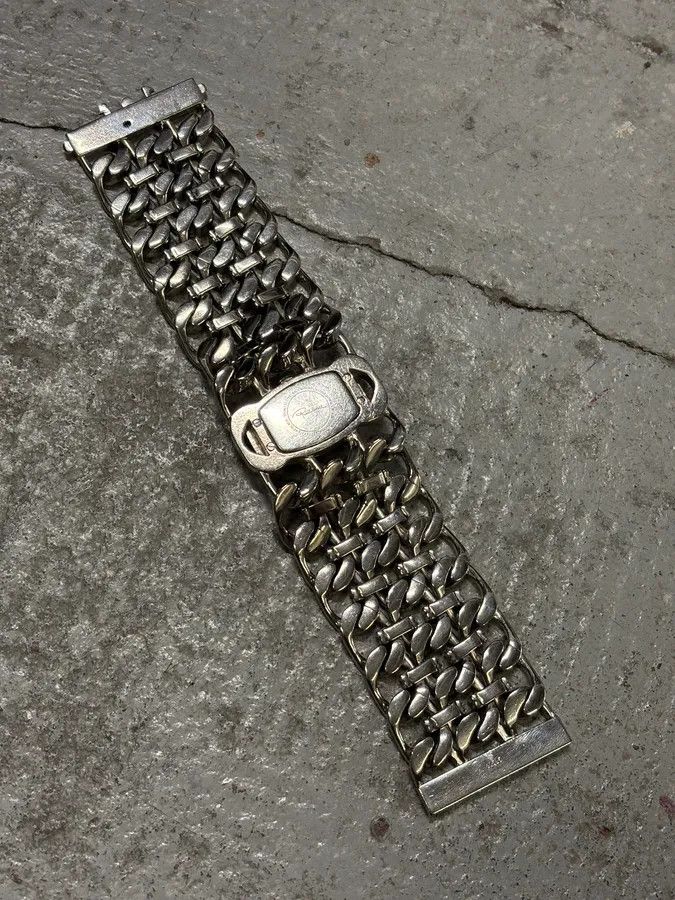 Roberto Cavalli Roberto Cavalli Cuban Chain Grey Watch Size ONE SIZE - 7 Thumbnail