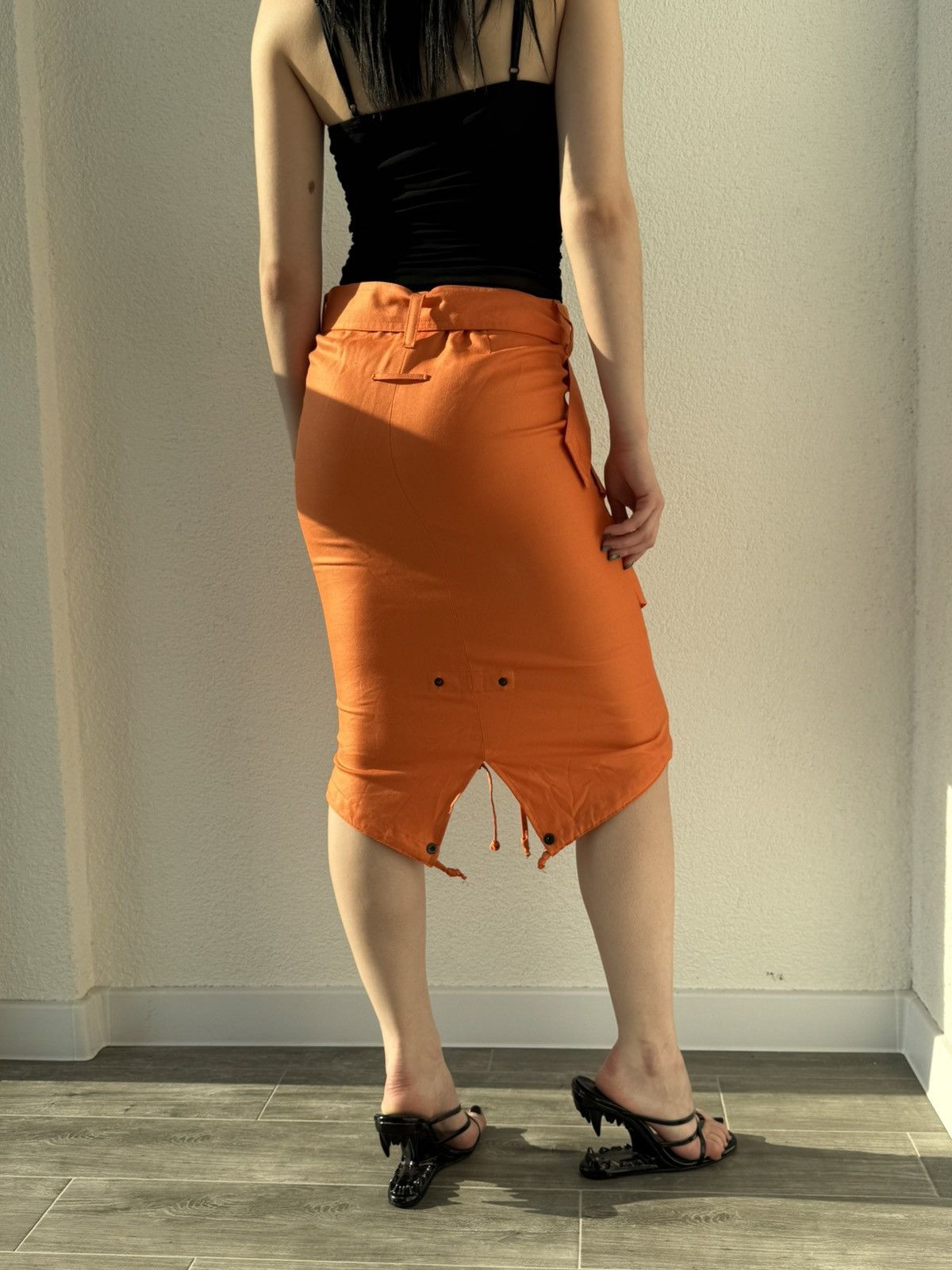 Jean Paul Gaultier Jean Paul Gaultier Cargo Skirt Size 28" / US 6 / IT 42 - 4 Thumbnail