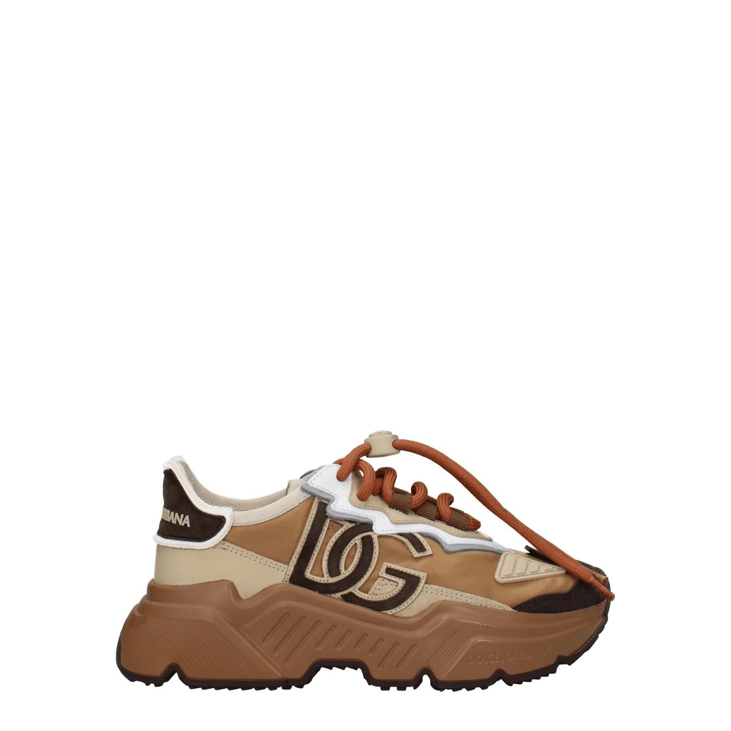 Dolce & Gabbana ob1o1e1124 Fabric Sneakers in Multicolor Size US 5 / IT 35 - 1 Thumbnail