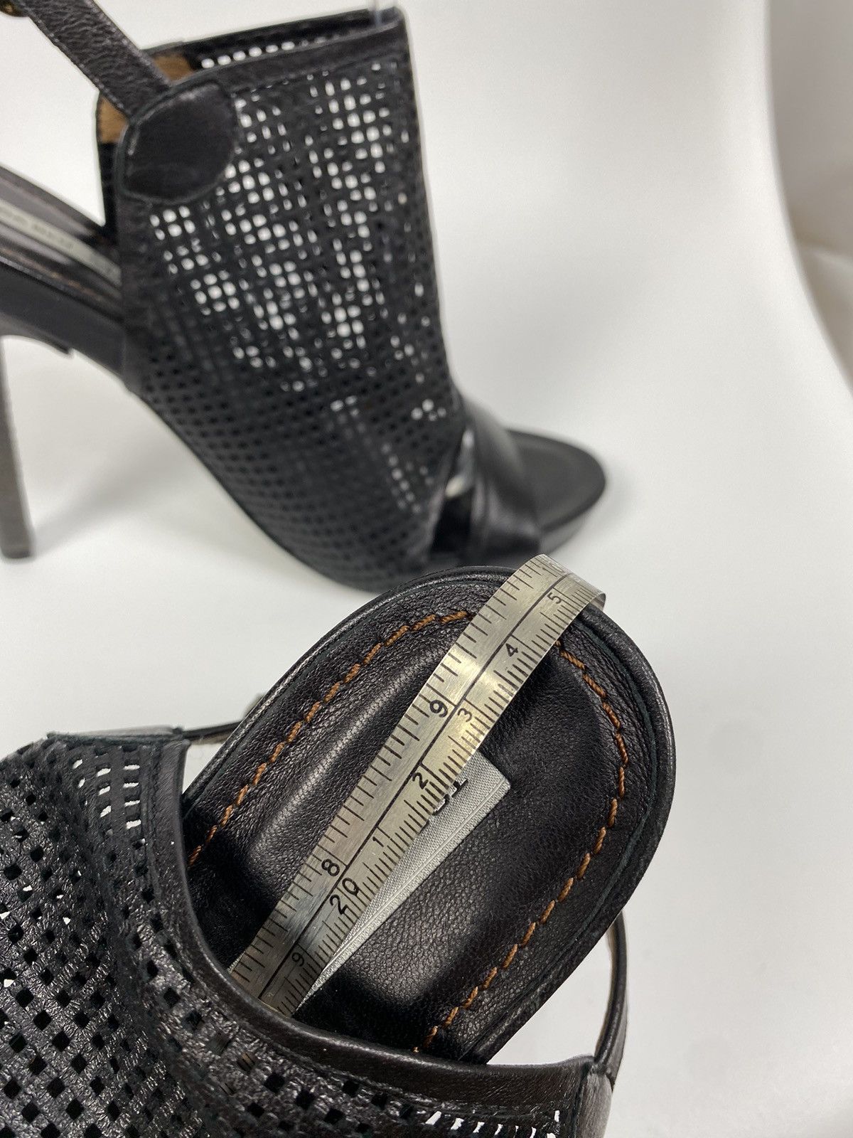 Other Tosca Blu Leather Heels with Mesh Leather size 38 Size US 8 / IT 38 - 11 Thumbnail