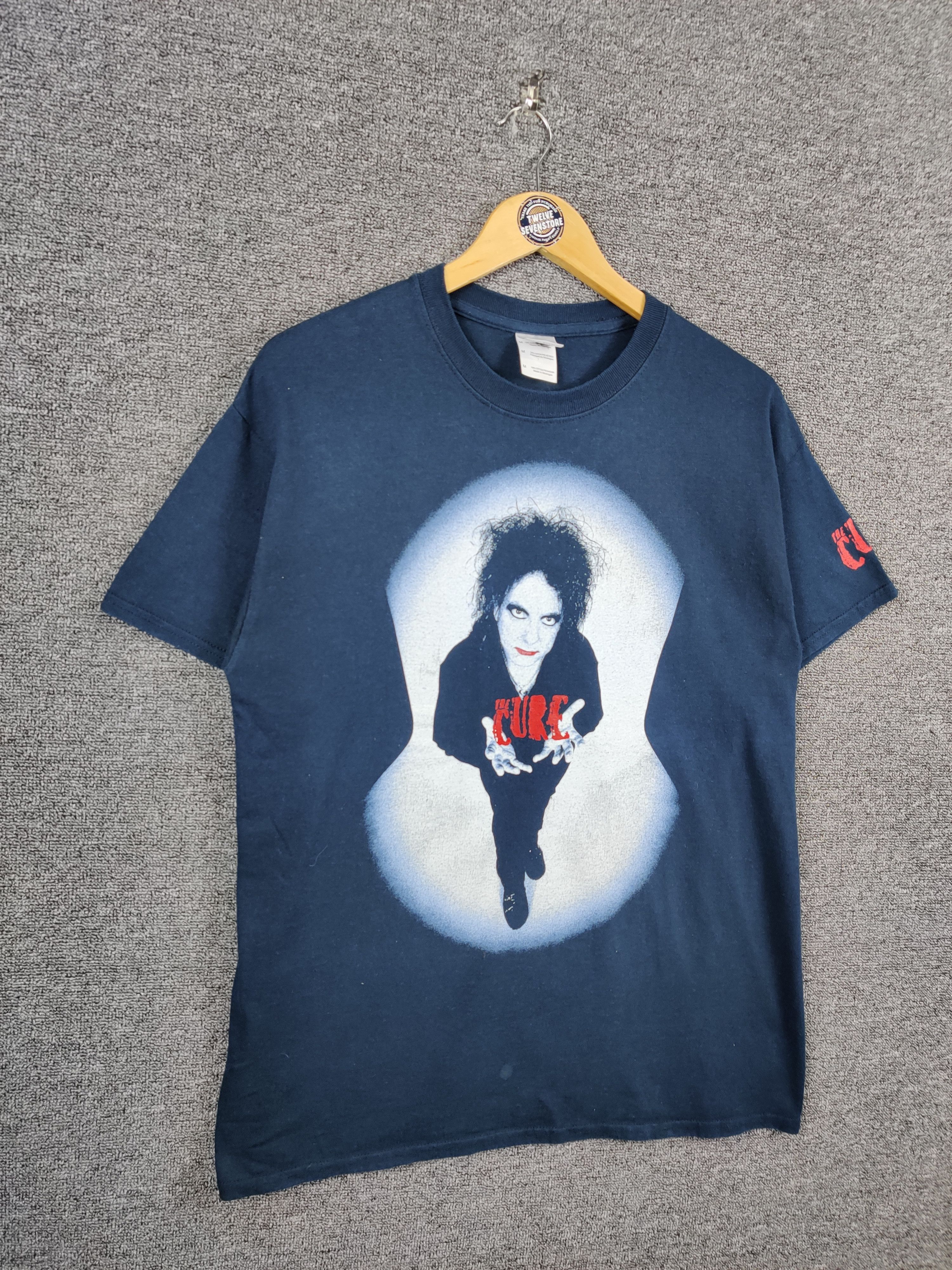 Band Tees Vintage The Cure Robert Smith Rock Band Tee Tshirt Size US M / EU 48-50 / 2 - 5 Thumbnail