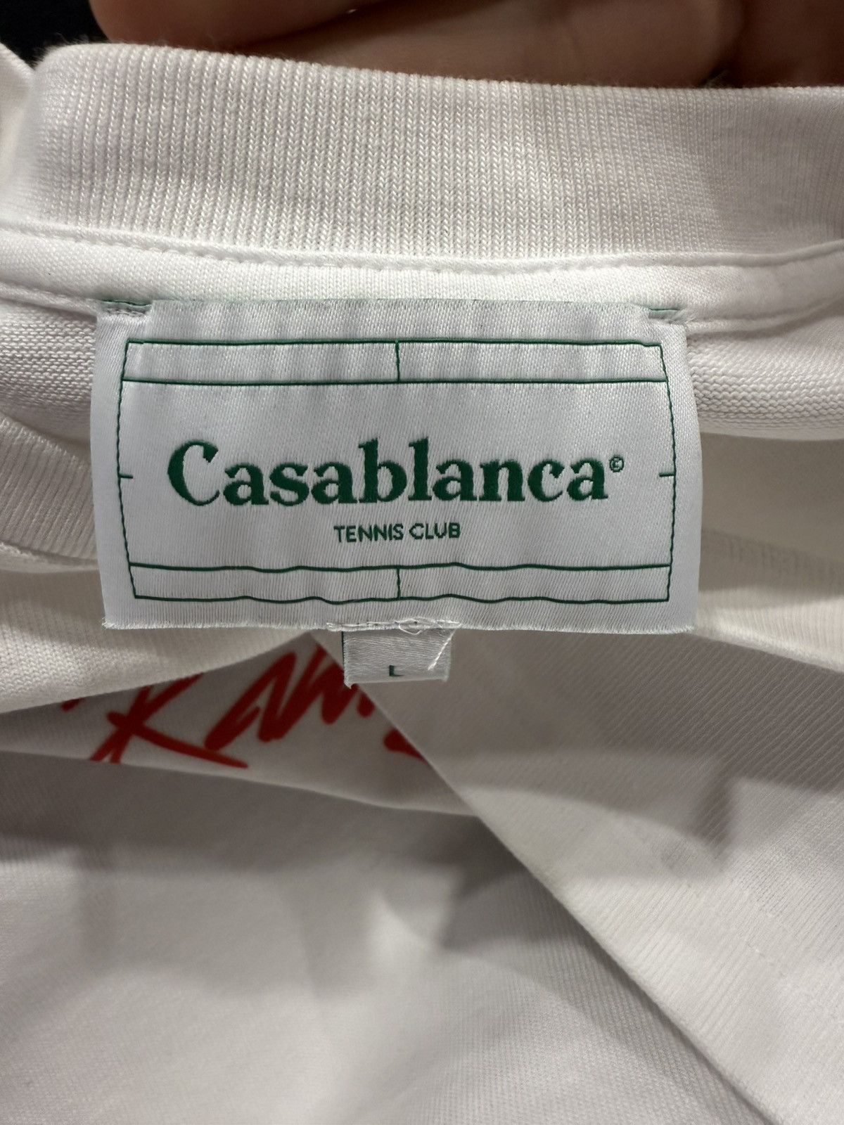 Casablanca Casablanca Way Logo T-Shirt Size US XXL / EU 58 / 5 - 3 Thumbnail