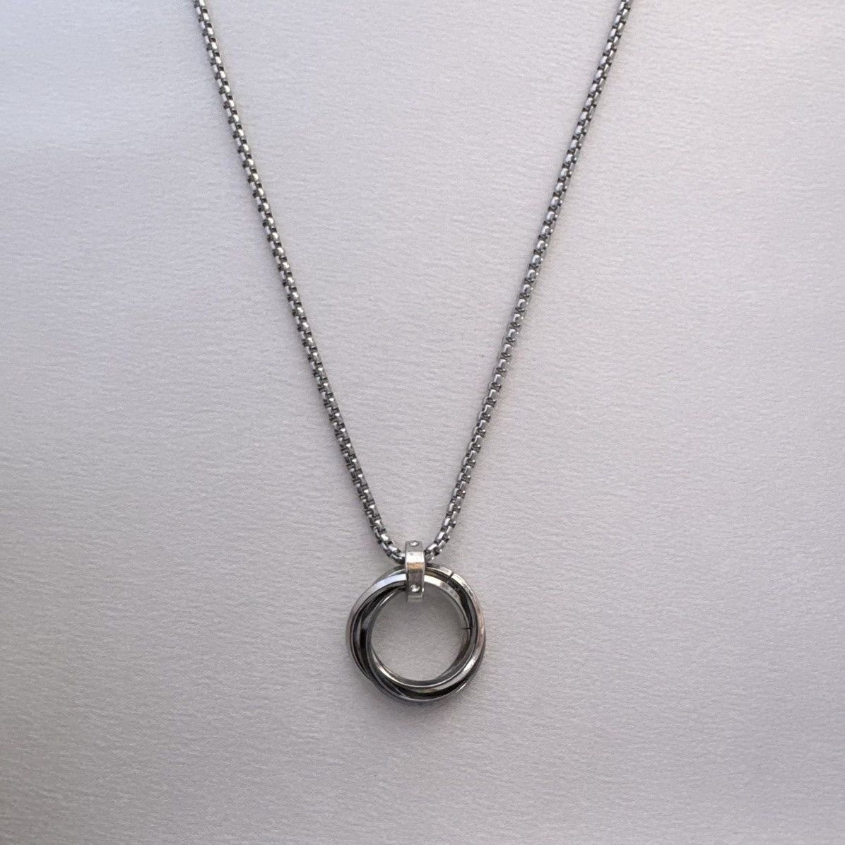 Other Multi Circle Pendant Necklace for Men Women Size ONE SIZE - 1 Thumbnail