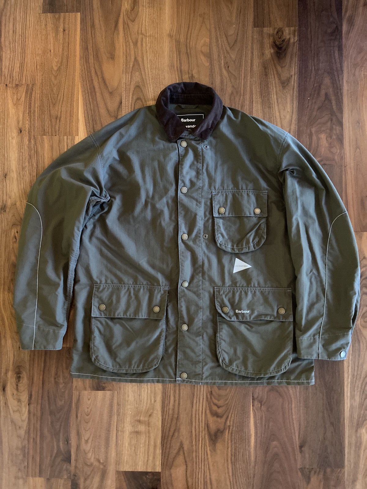 and wander ✖️Barbour Pivot Barbour x And Wander Pivot Jacket - Black | Garmentory