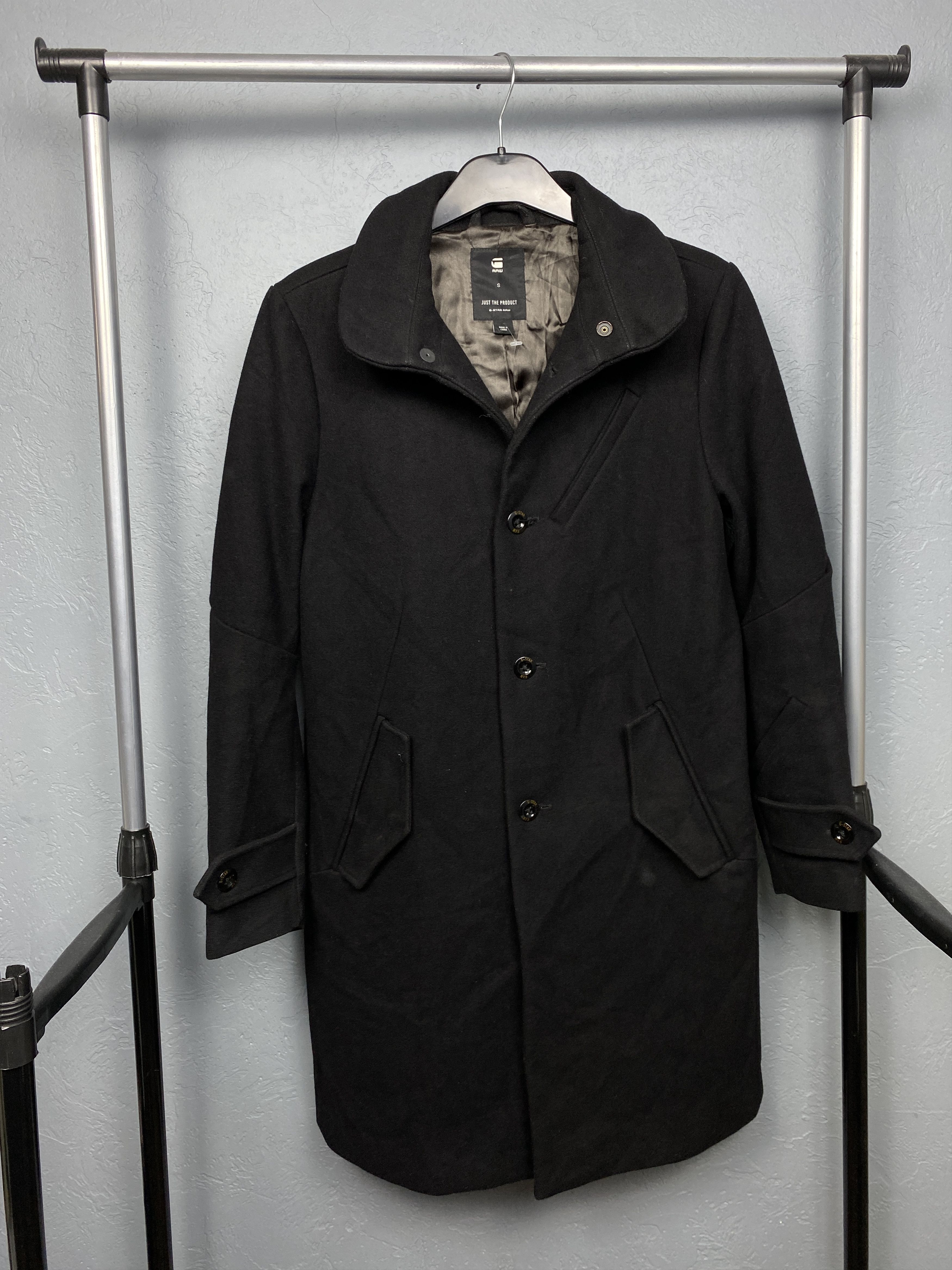G-Star G Star Raw Womens Empral Wool Trench Coat Jacket Size S / US 4 / IT 40 - 1 Thumbnail