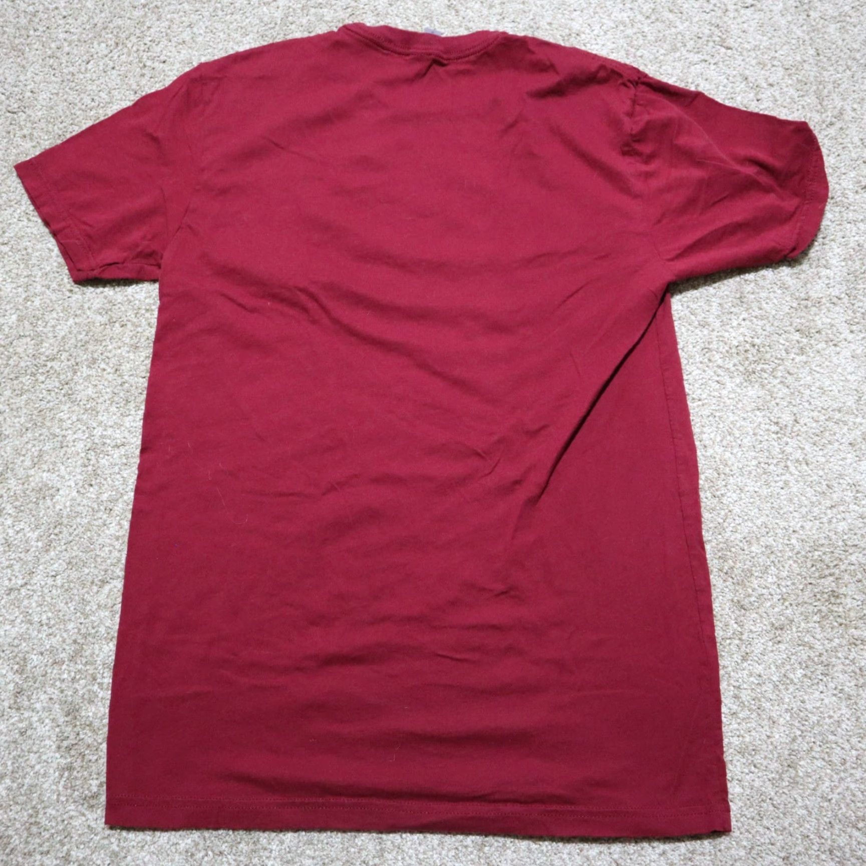 Vintage Harry Potter T-Shirt Platform 9 3/4 Express Hogwarts Maroon Red 9 3/4 Wasted Harry Potter Logo Tee Men M Red Shirts Mens Size US M / EU 48-50 / 2 - 7 Thumbnail